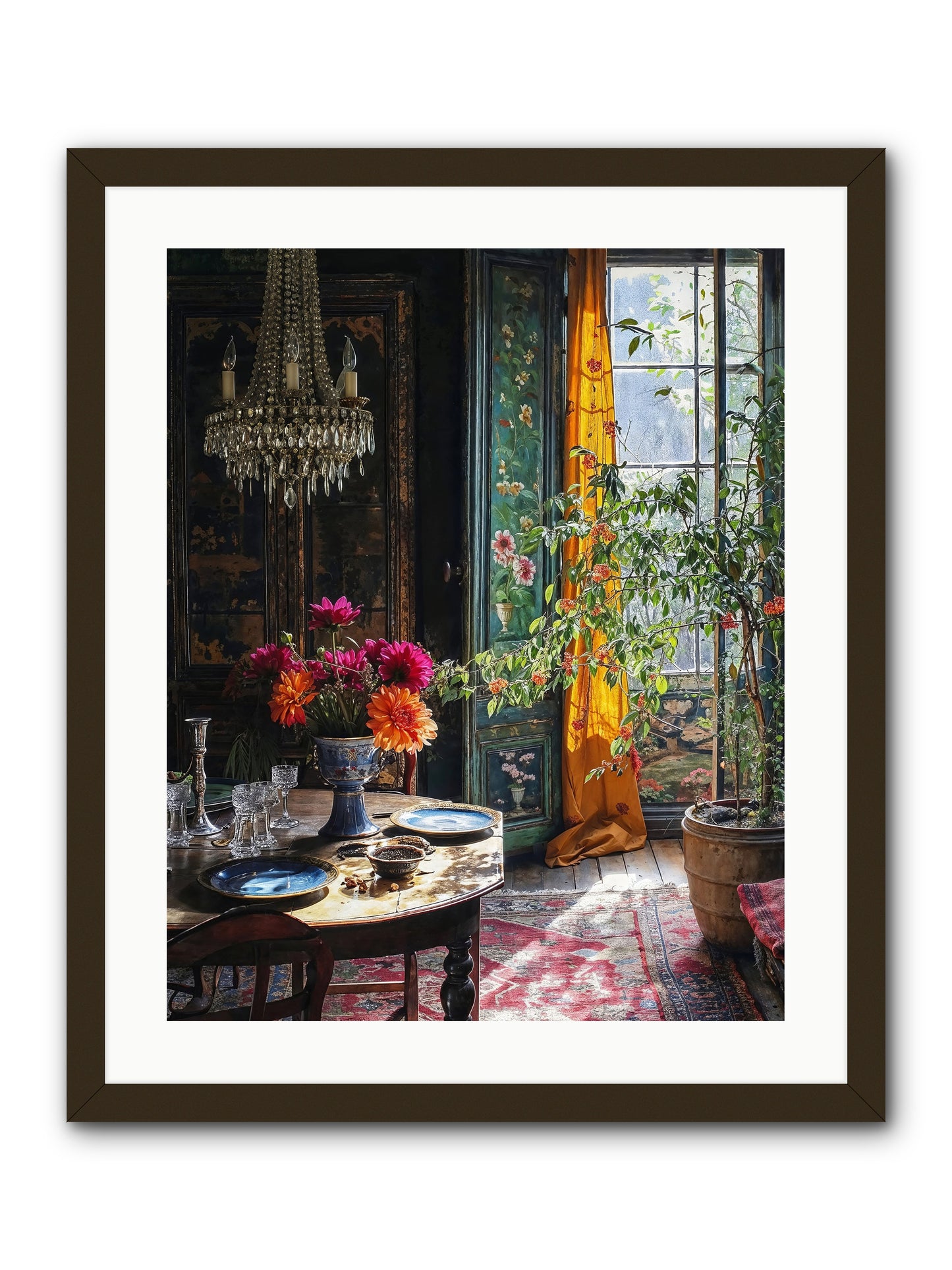 Eventide -- Framed Print - Black 20x25
