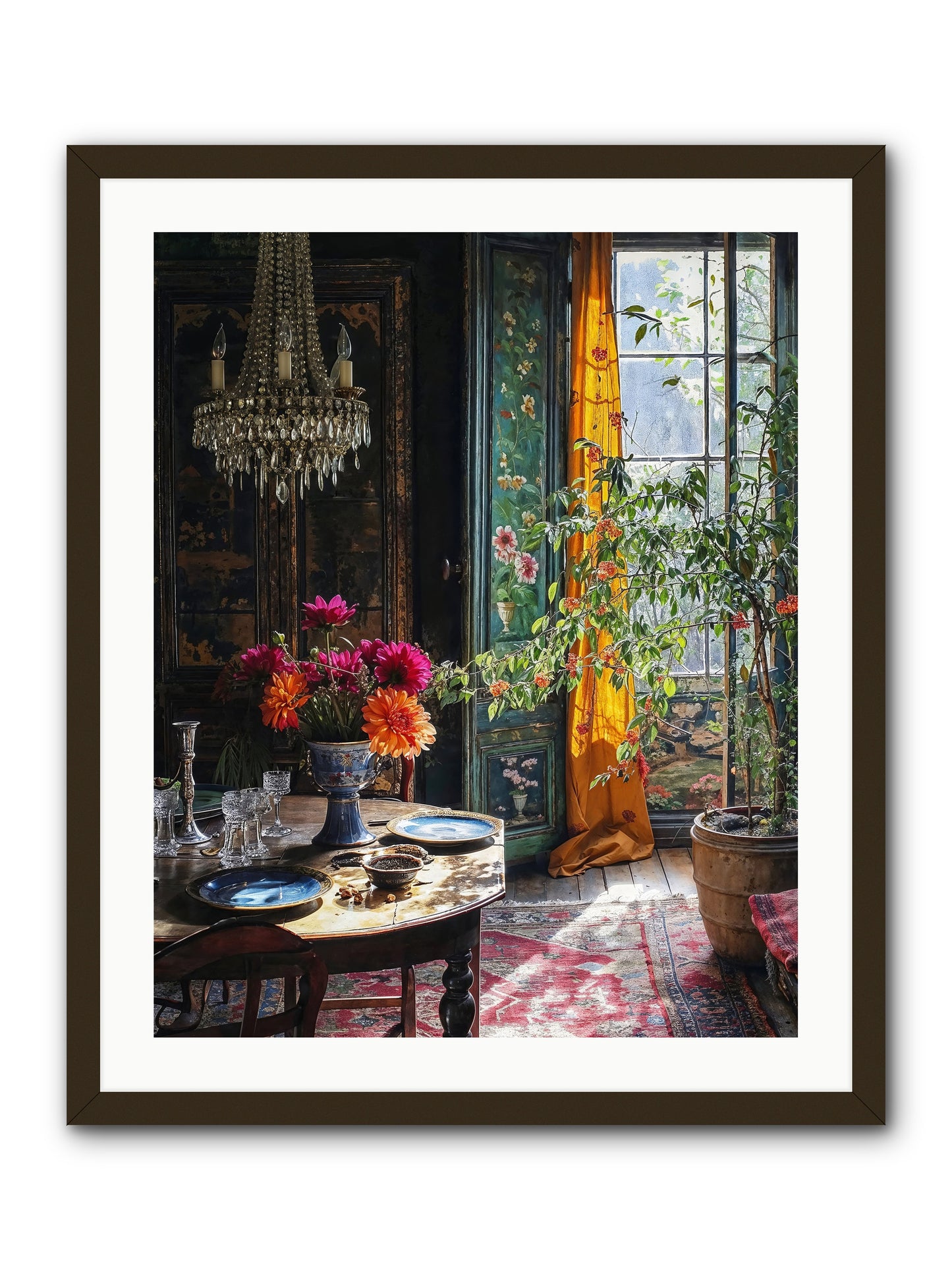 Eventide -- Framed Print - Black 24x30