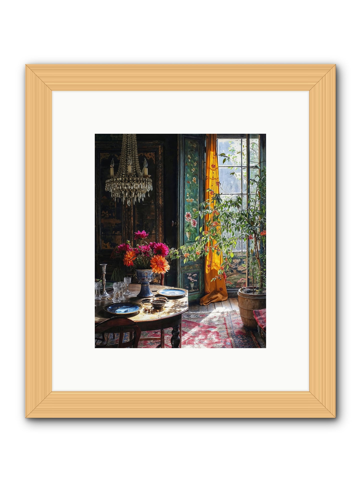 Eventide -- Framed Print - Natural 8x10