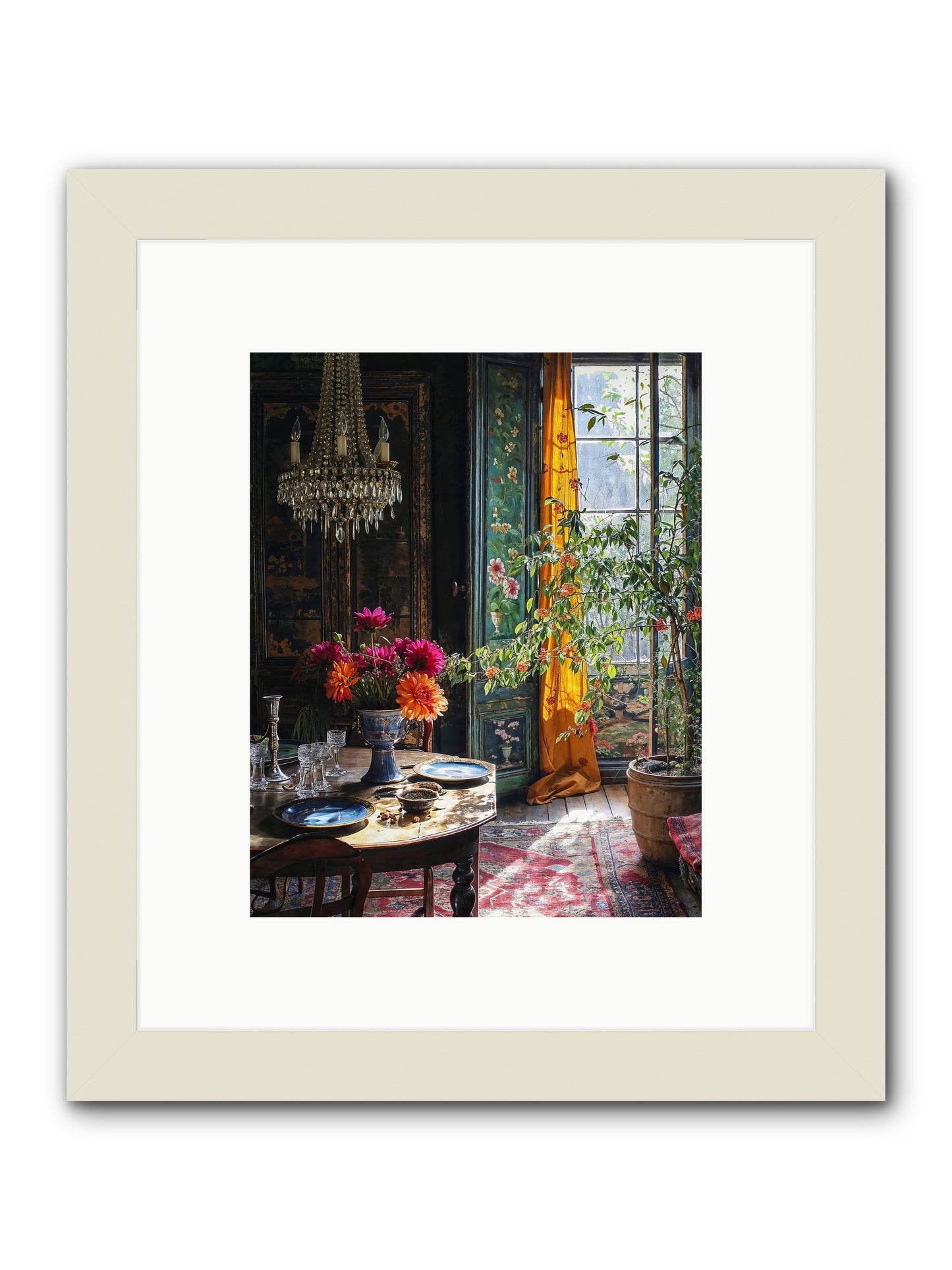 Eventide -- Framed Print - White 8x10
