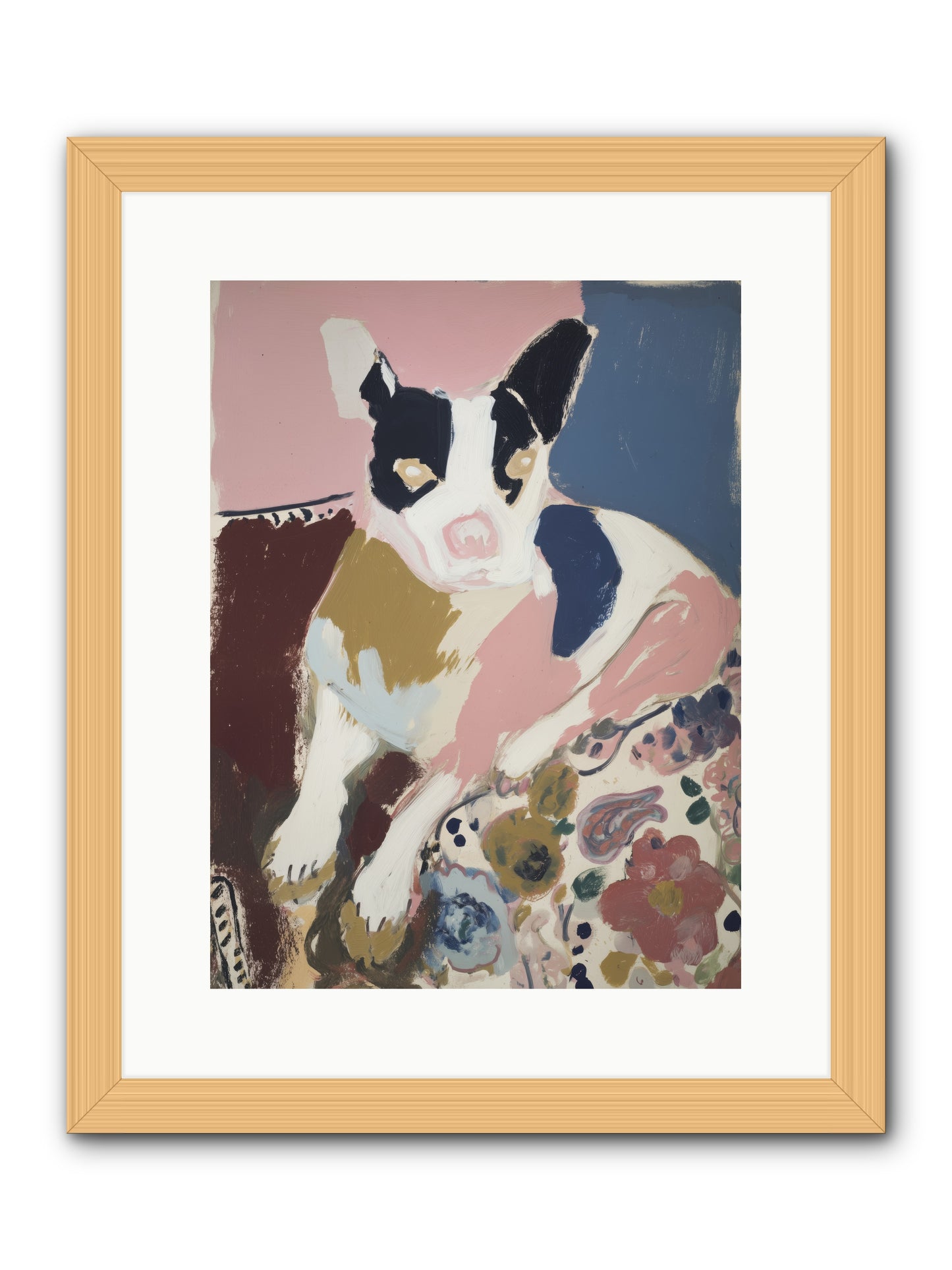 Ever Soft Landing -- Framed Print - Natural 12x16