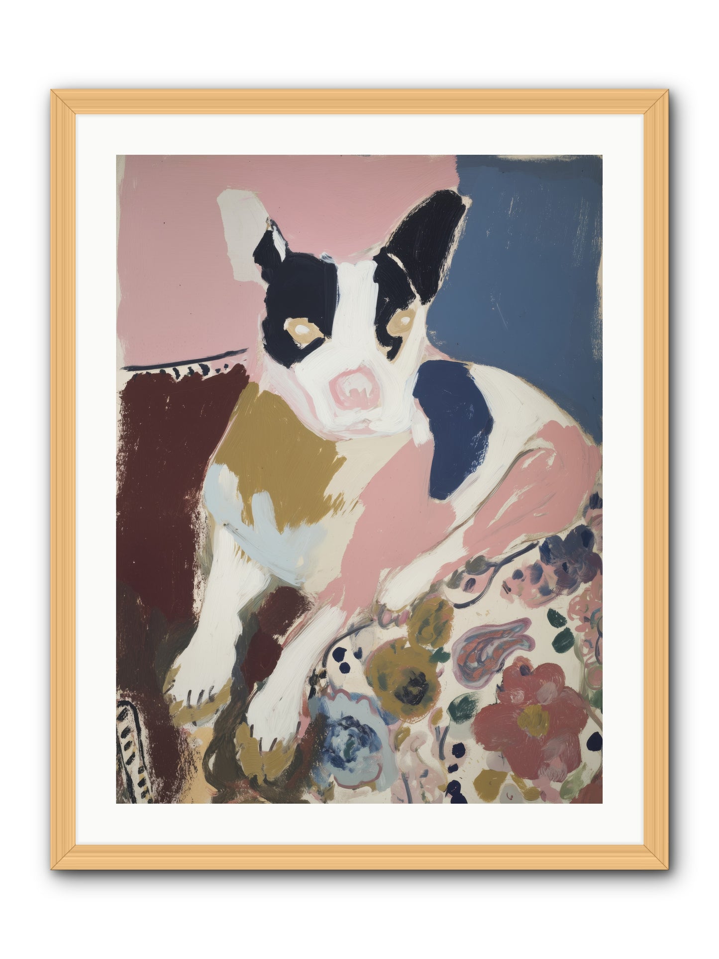 Ever Soft Landing -- Framed Print - Natural 24x32