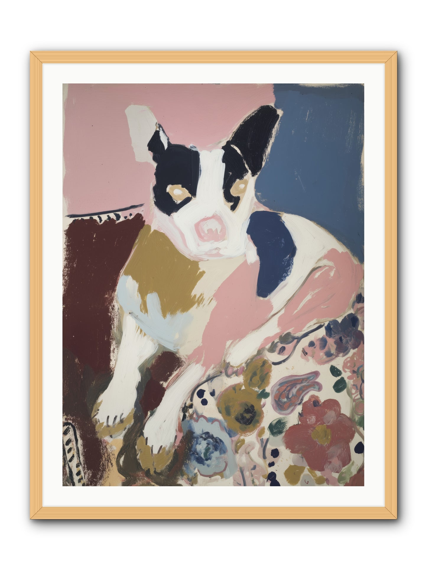 Ever Soft Landing -- Framed Print - Natural 30x40