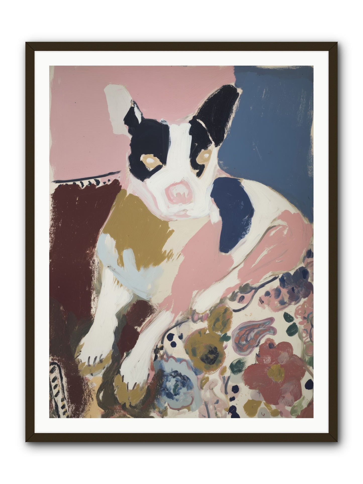 Ever Soft Landing -- Framed Print - Black 36x48