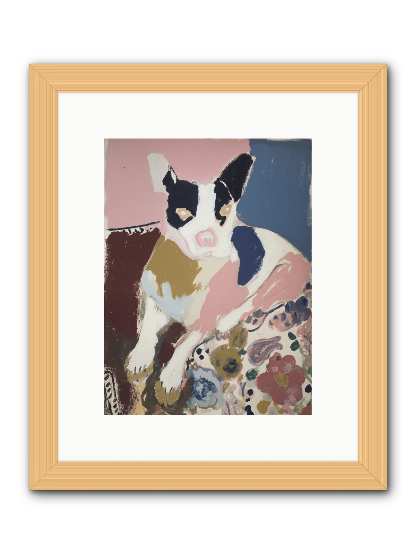 Ever Soft Landing -- Framed Print - Natural 9x12