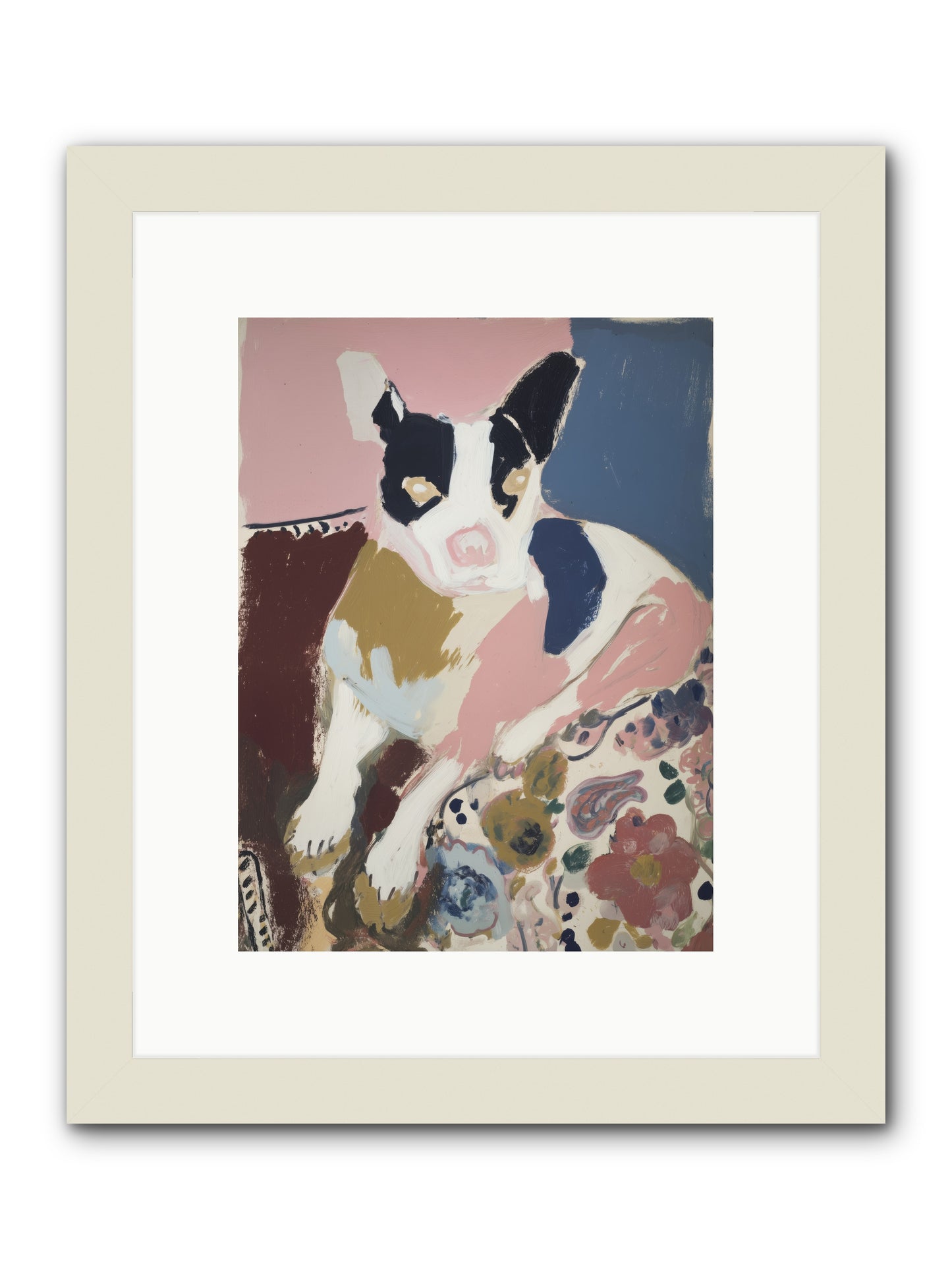 Ever Soft Landing -- Framed Print - White 9x12