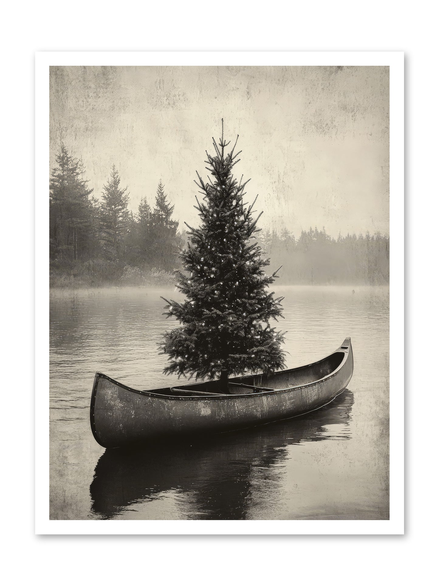 Evergreen Dreams -- Loose Canvas Print 24x32