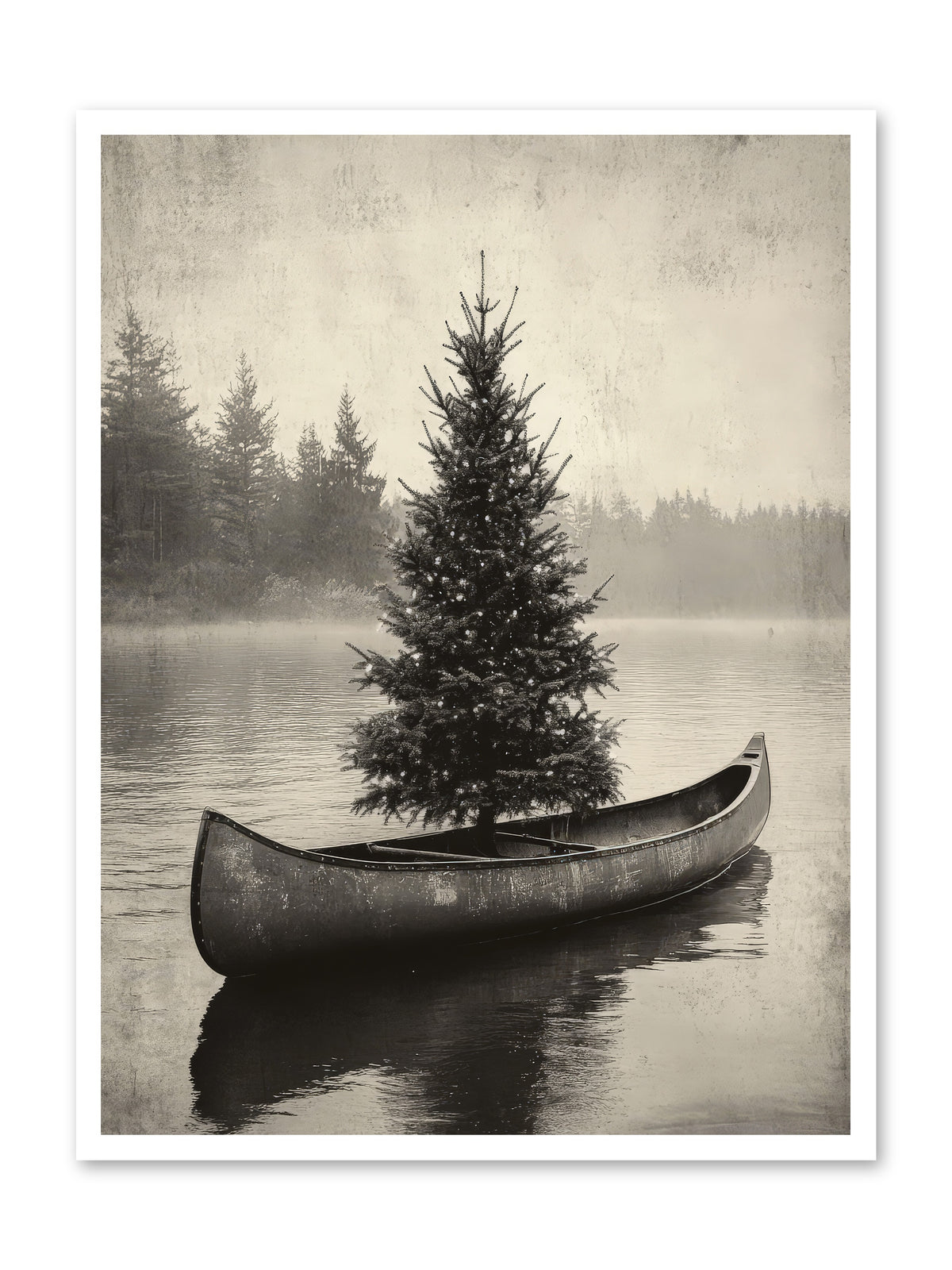Evergreen Dreams -- Loose Canvas Print 30x40