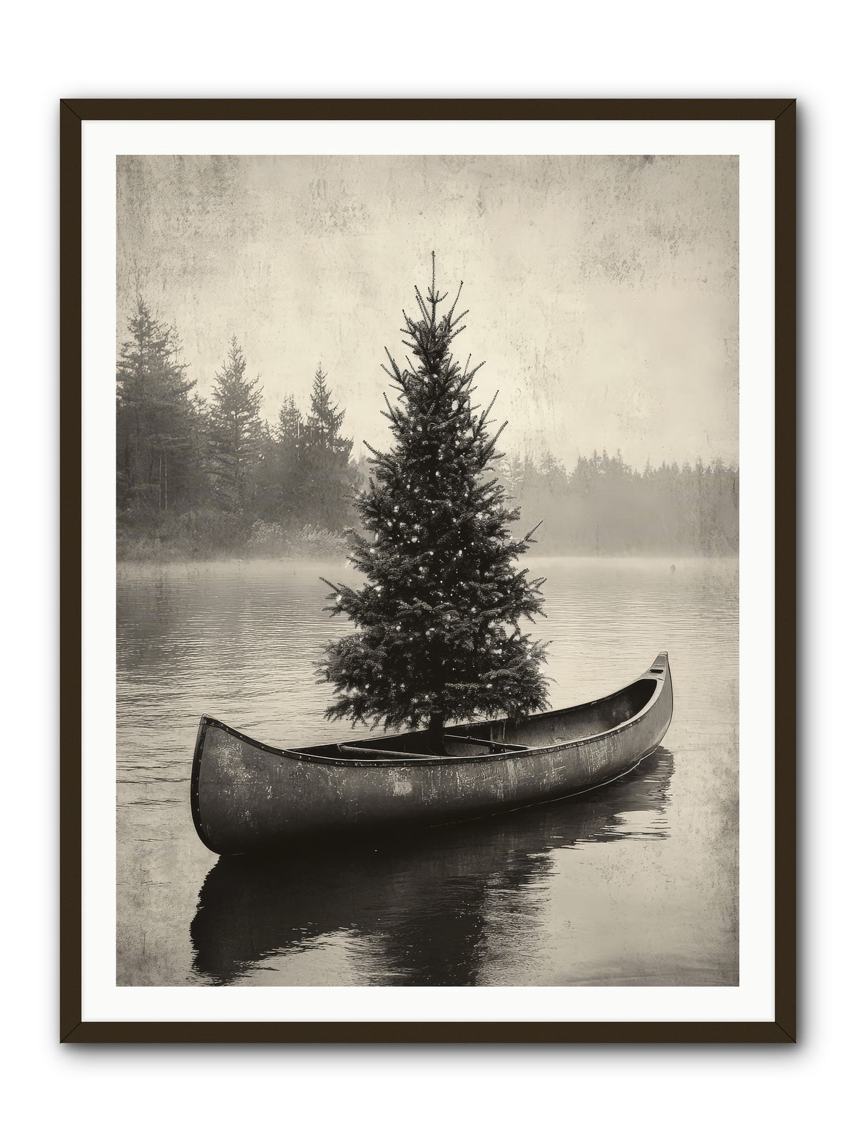 Evergreen Dreams -- Framed Print - Black 36x48