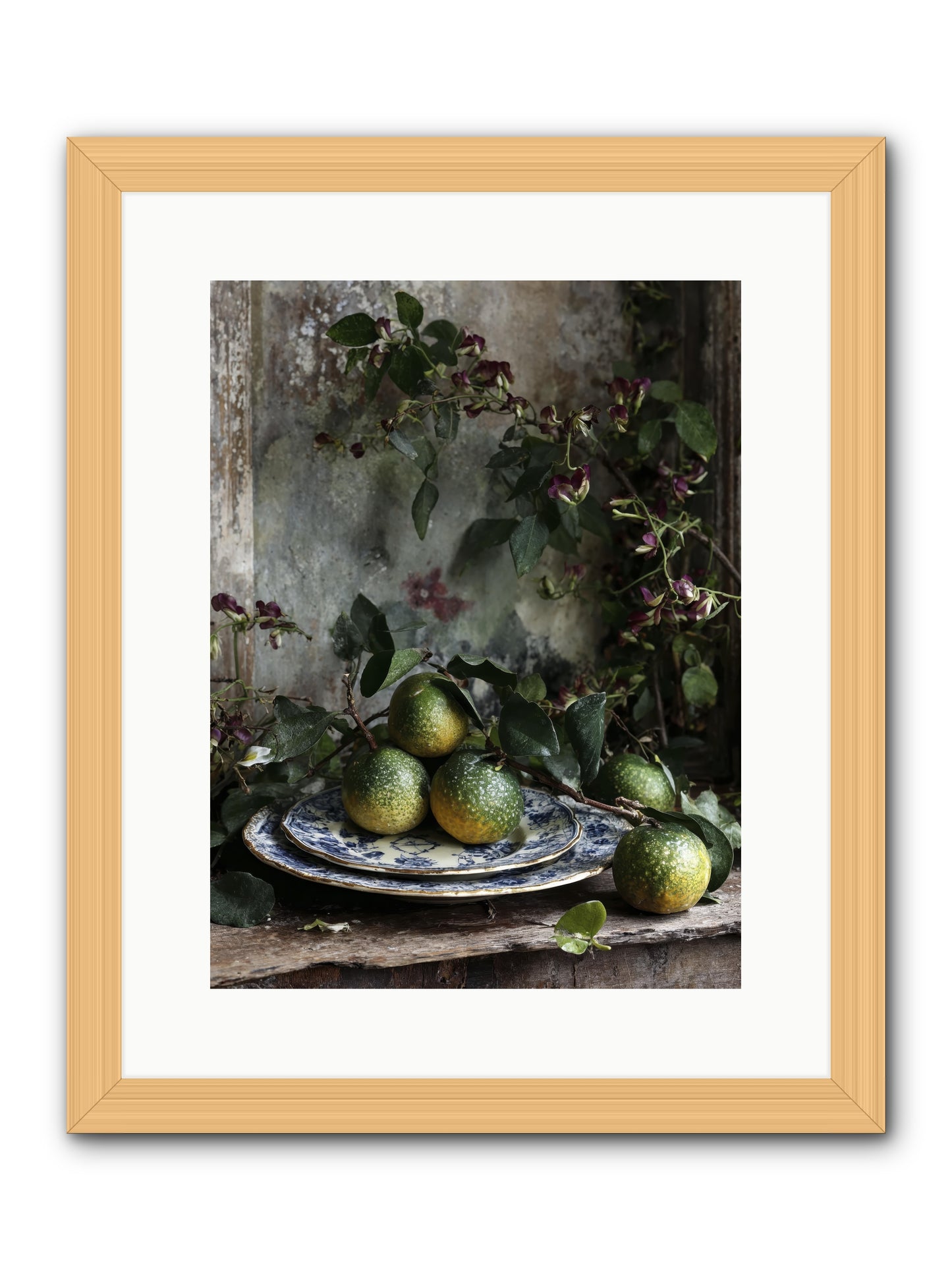 Everleigh -- Framed Print - Natural 12x16