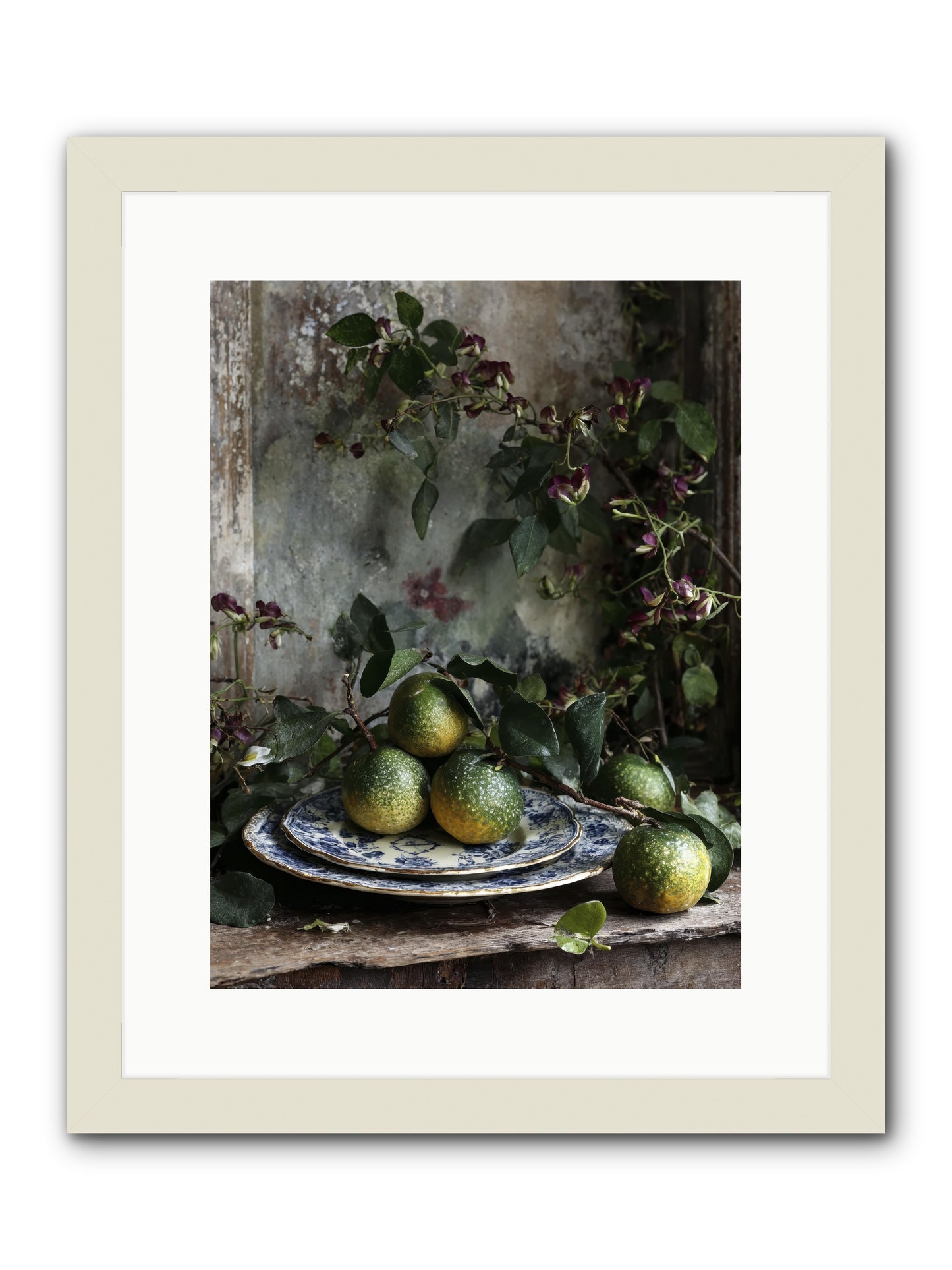 Everleigh -- Framed Print - White 12x16