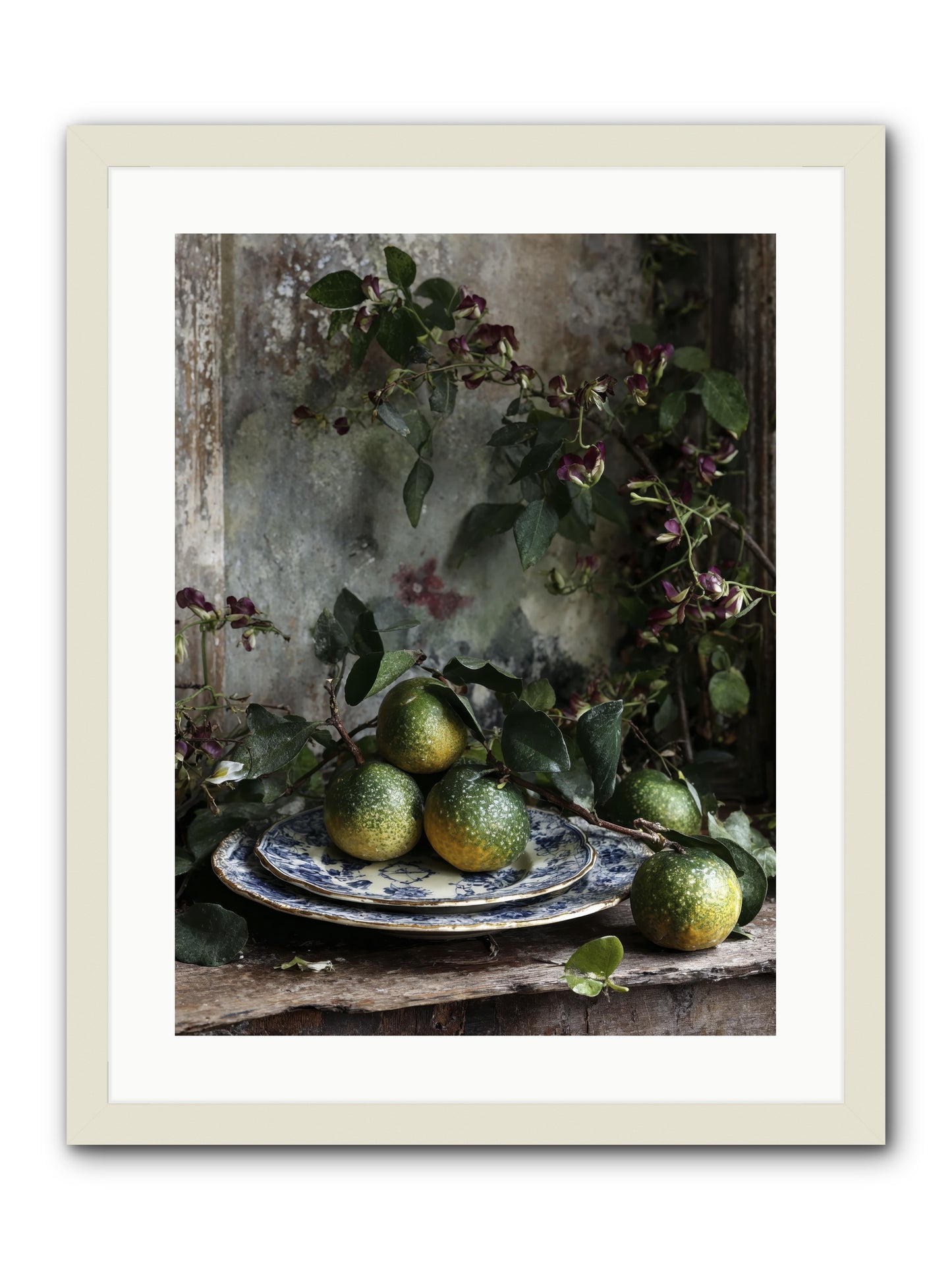 Everleigh -- Framed Print - White 18x24