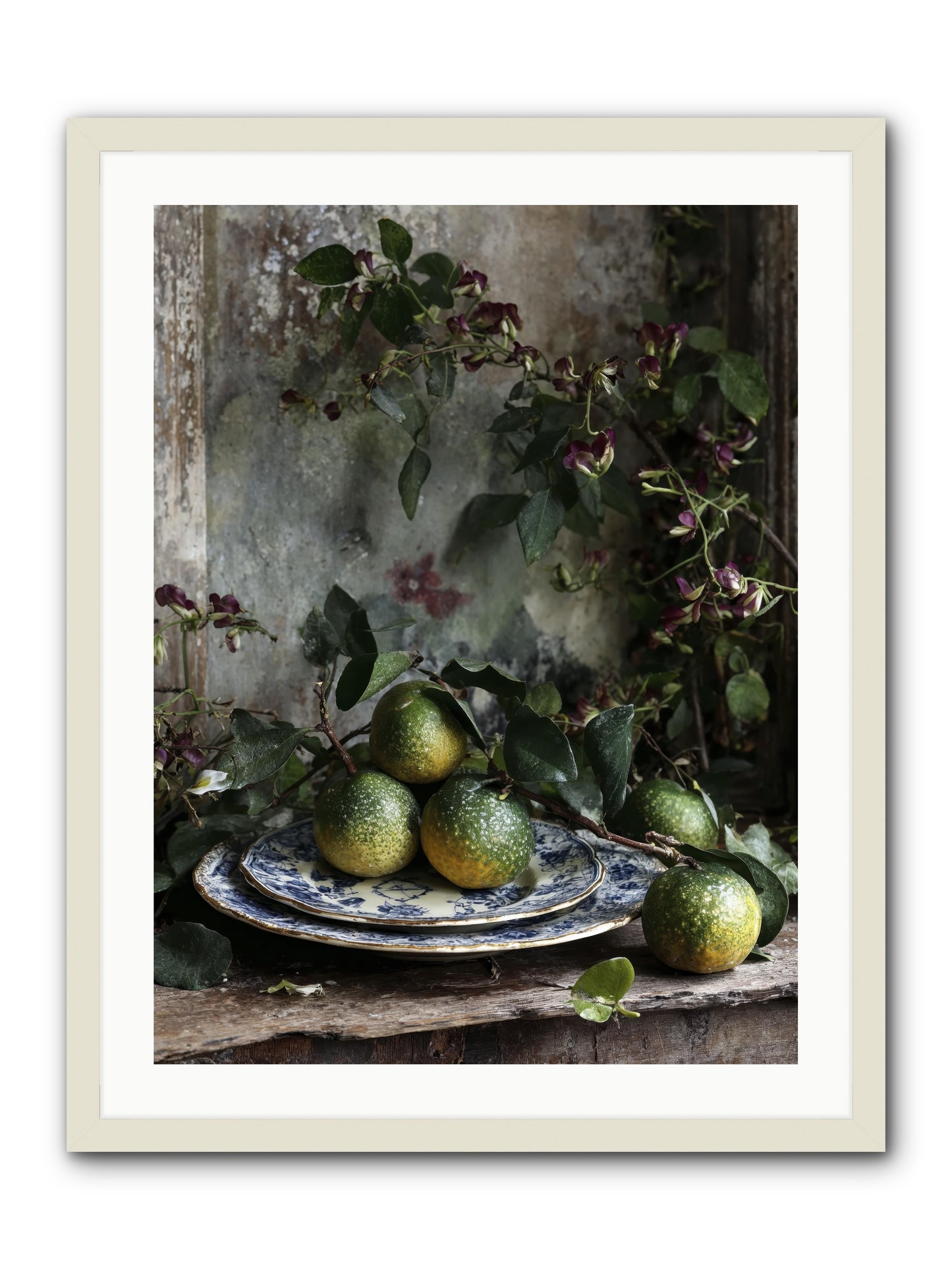 Everleigh -- Framed Print - White 24x32