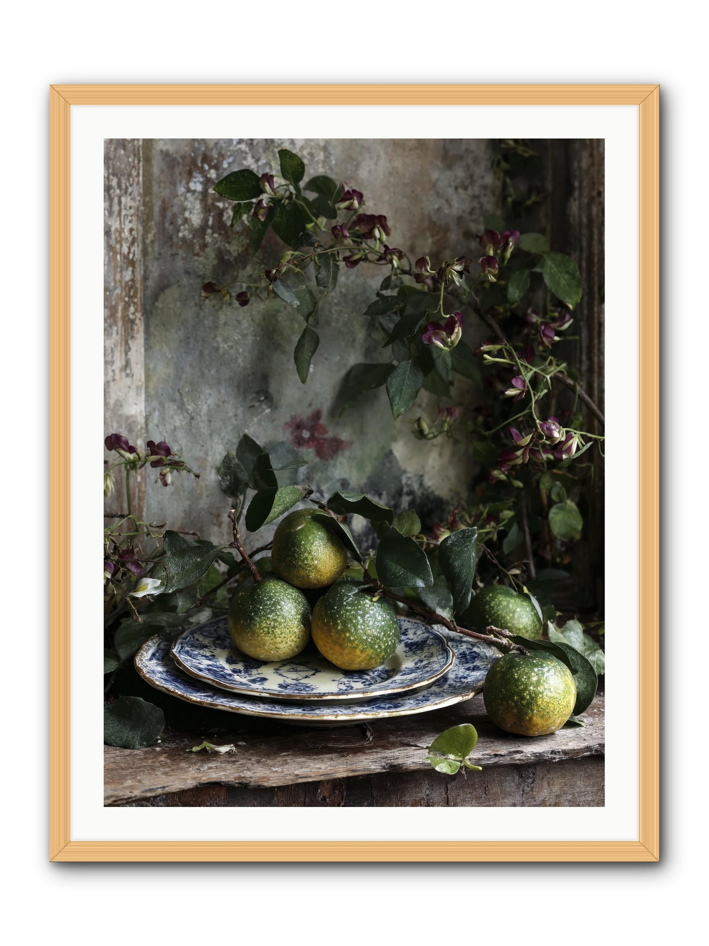 Everleigh -- Framed Print - Natural 30x40
