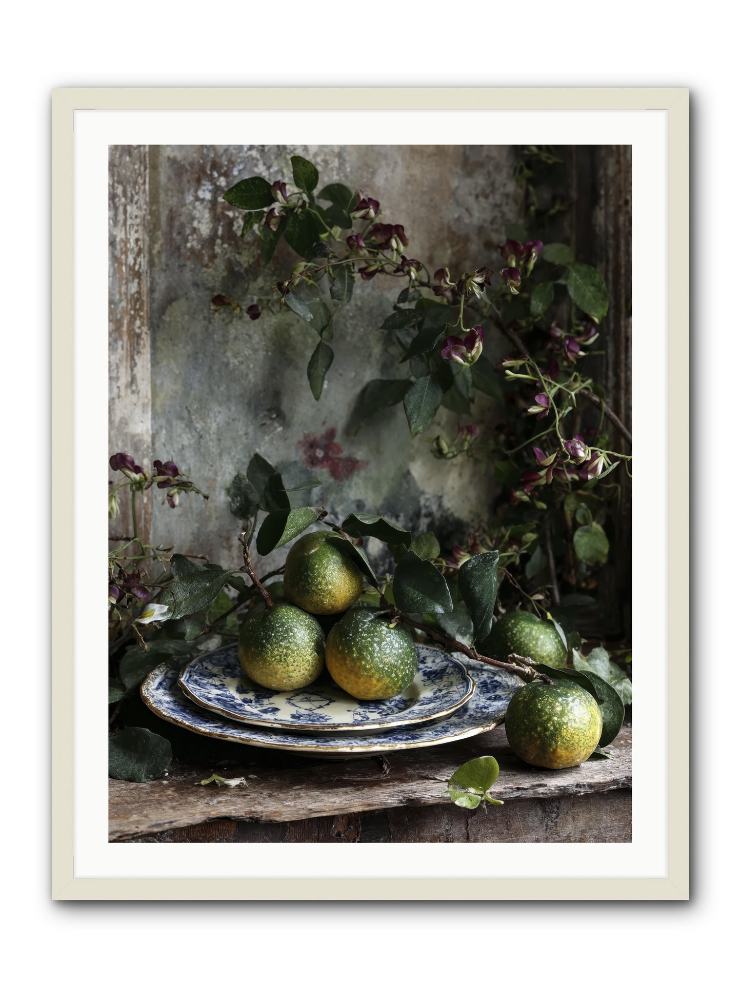 Everleigh -- Framed Print - White 30x40