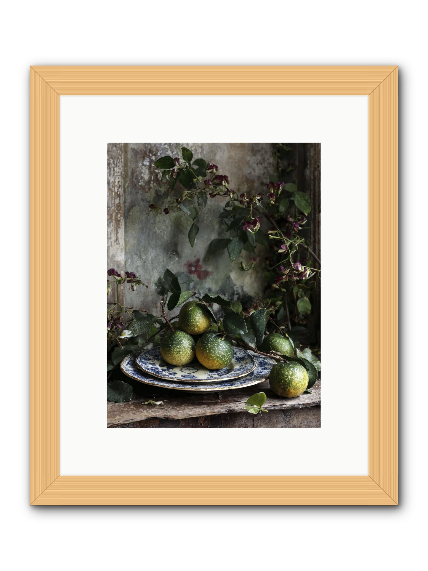 Everleigh -- Framed Print - Natural 9x12