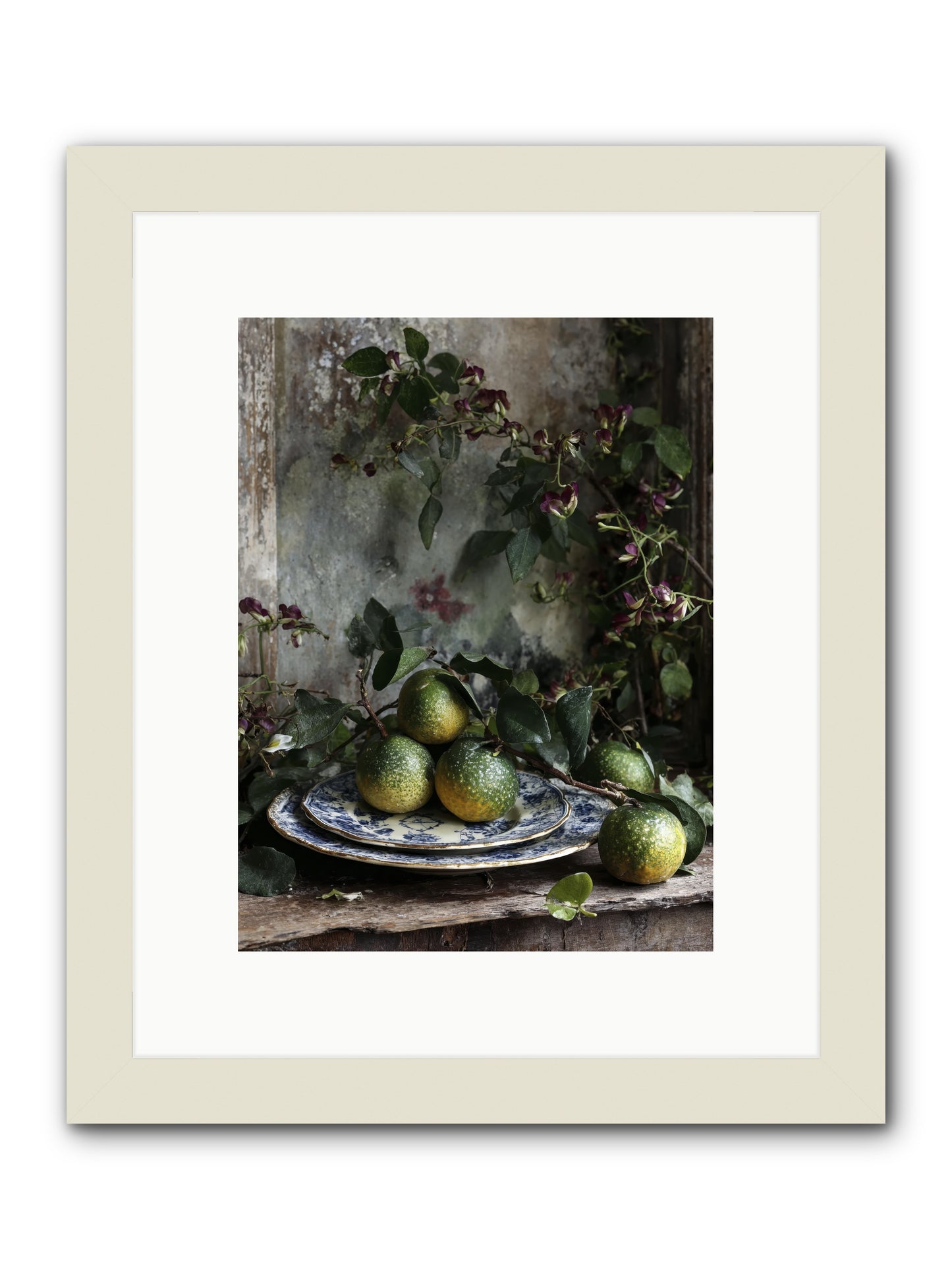 Everleigh -- Framed Print - White 9x12