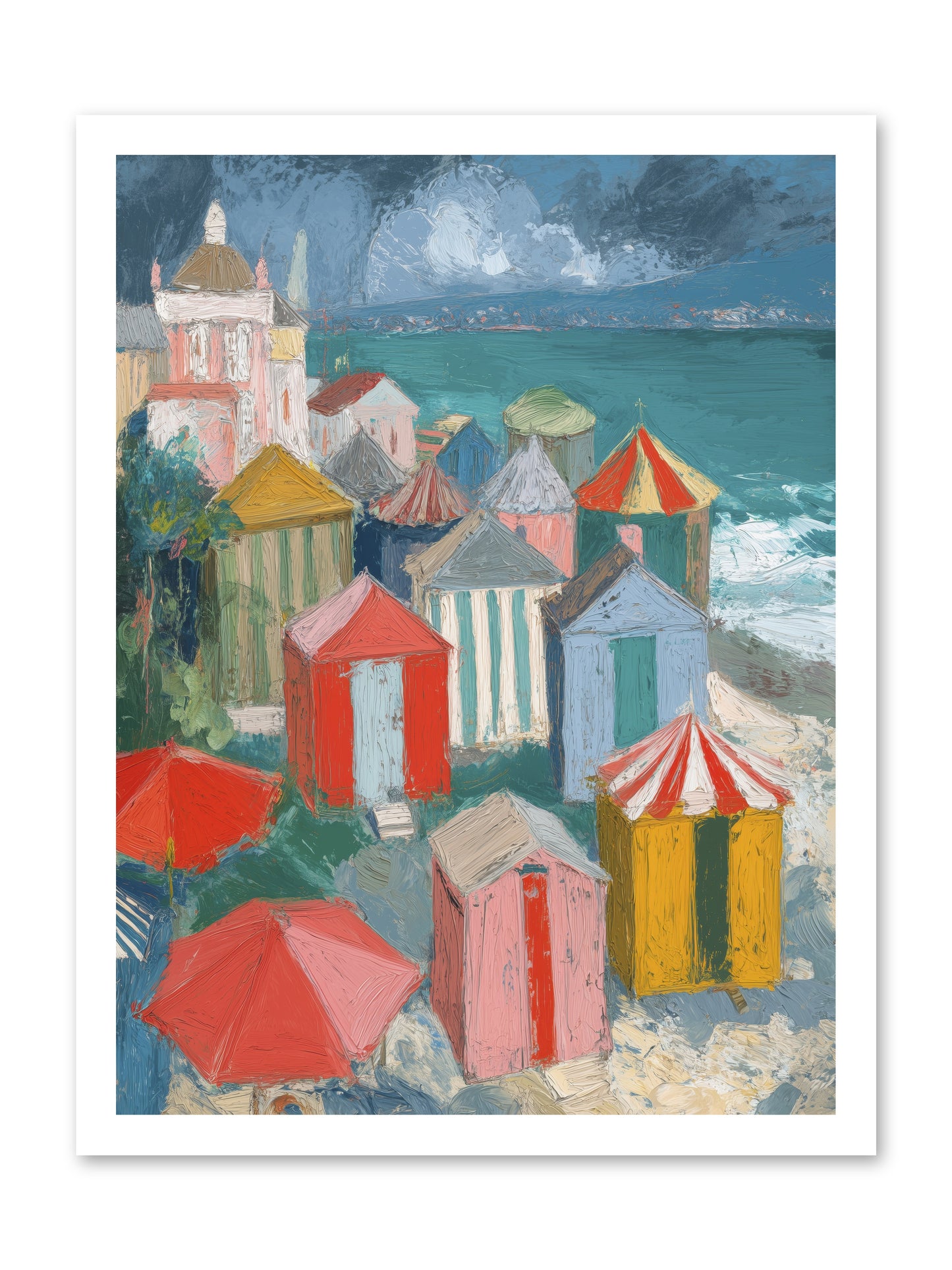 Every July -- Loose Canvas Print 18x24