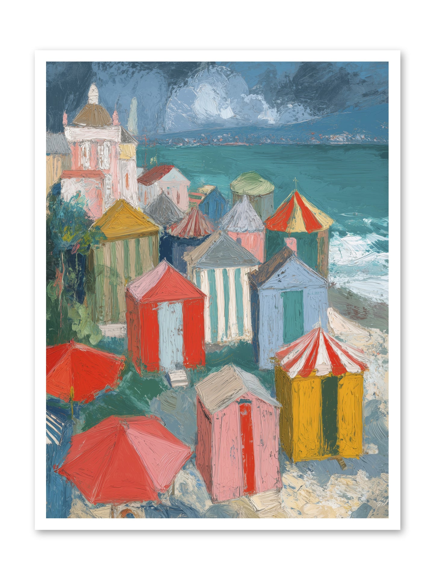 Every July -- Loose Canvas Print 30x40