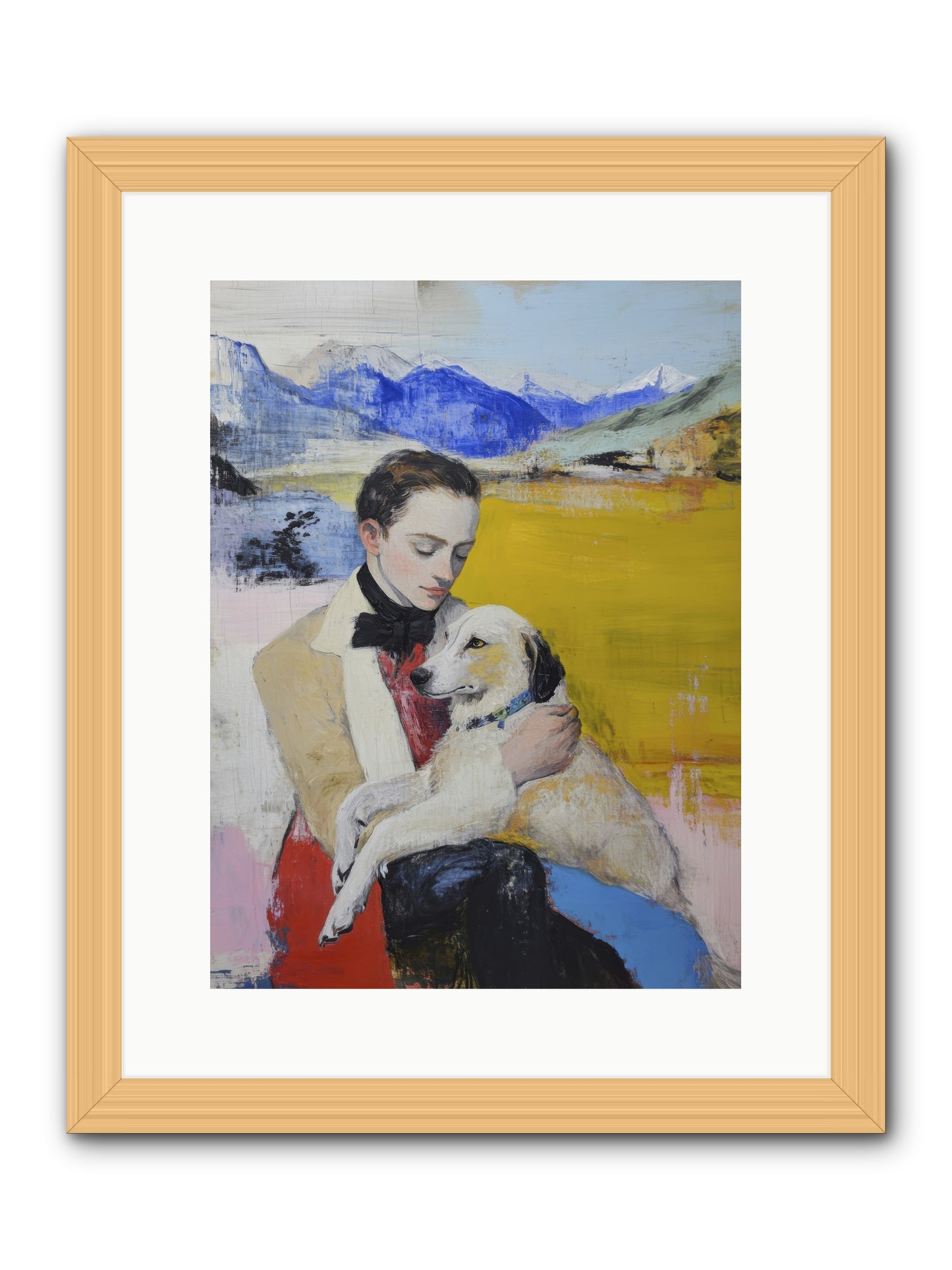 Everything Beautiful -- Framed Print - Natural 12x16