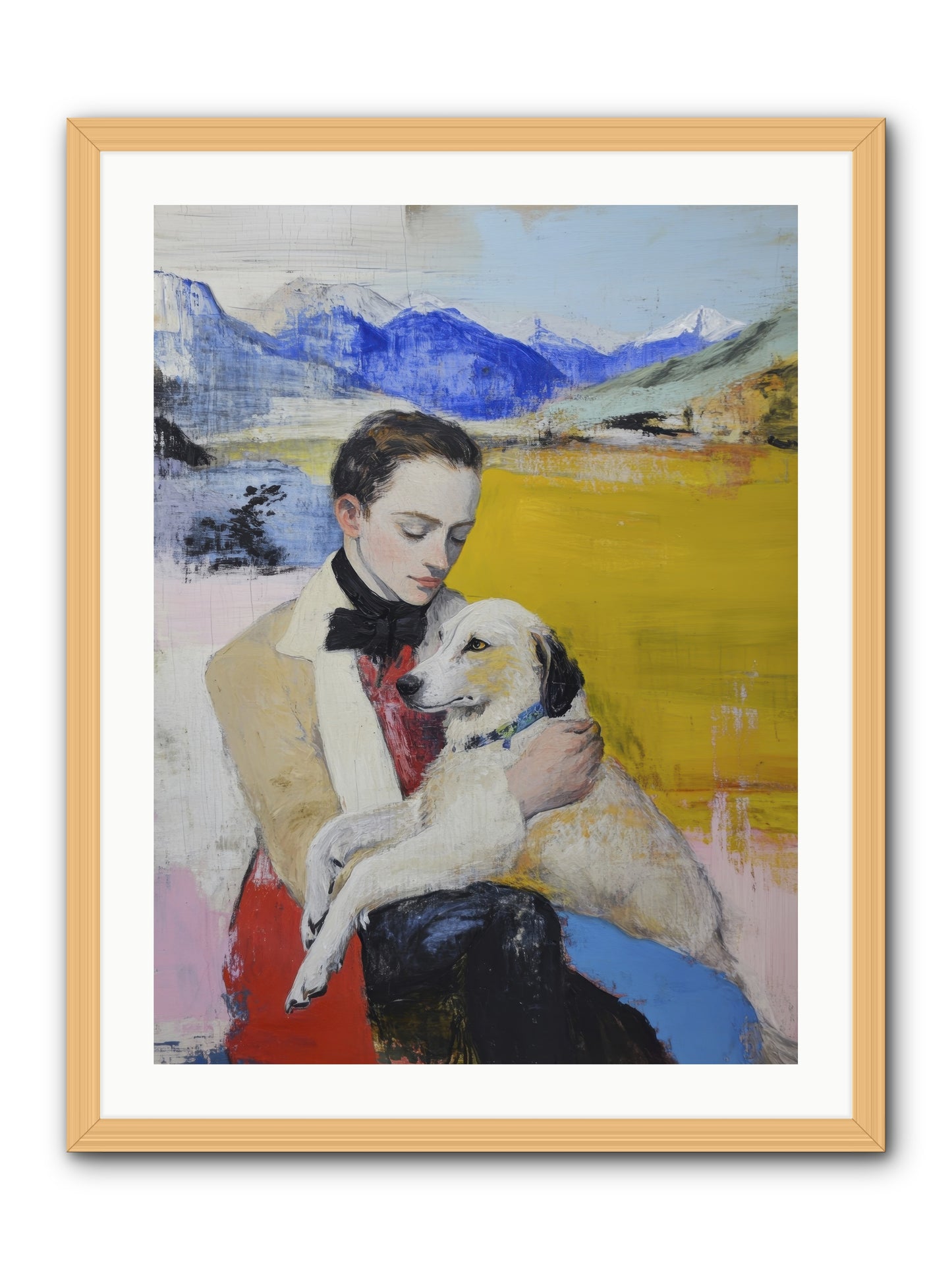 Everything Beautiful -- Framed Print - Natural 24x32