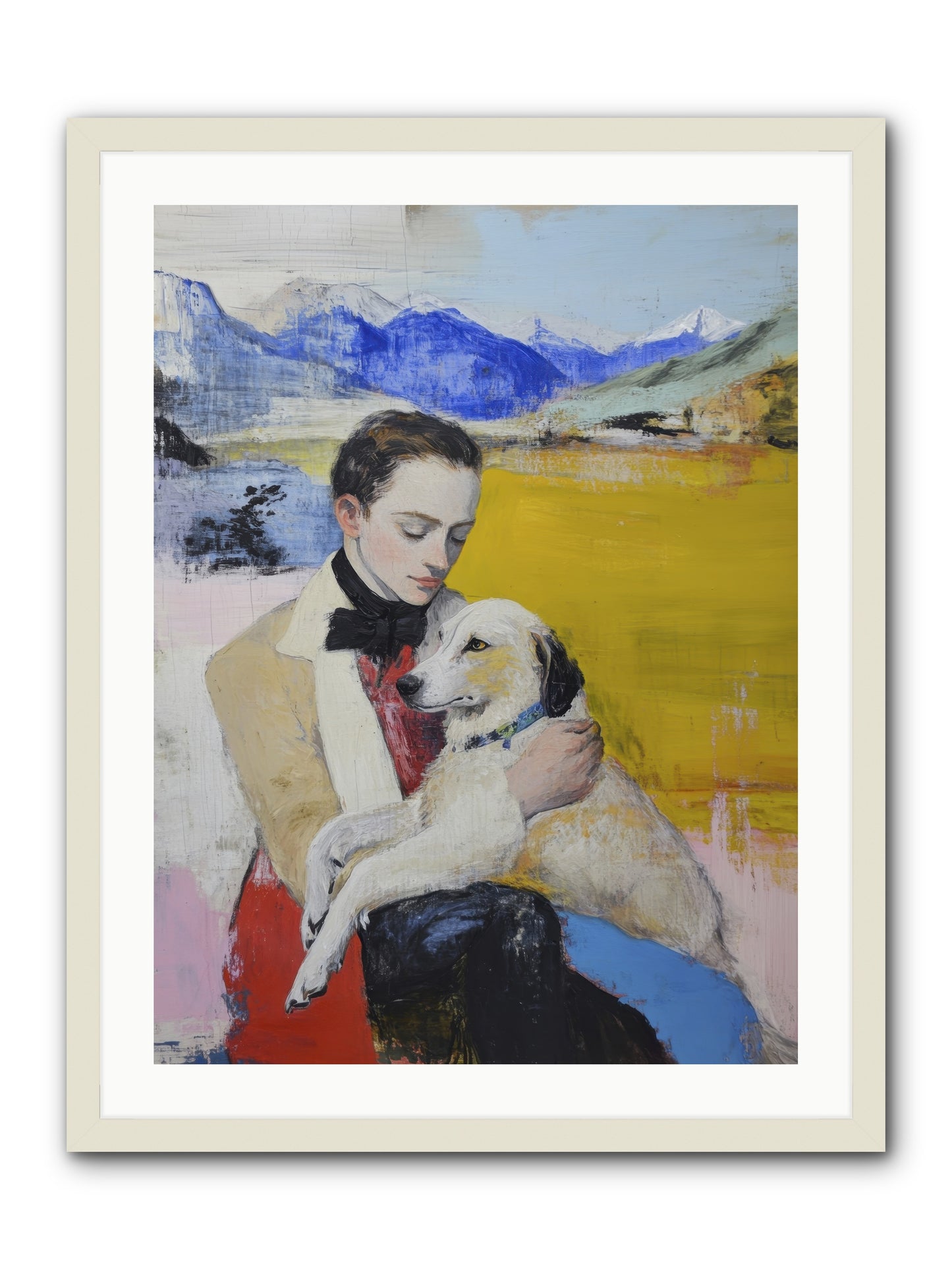 Everything Beautiful -- Framed Print - White 24x32