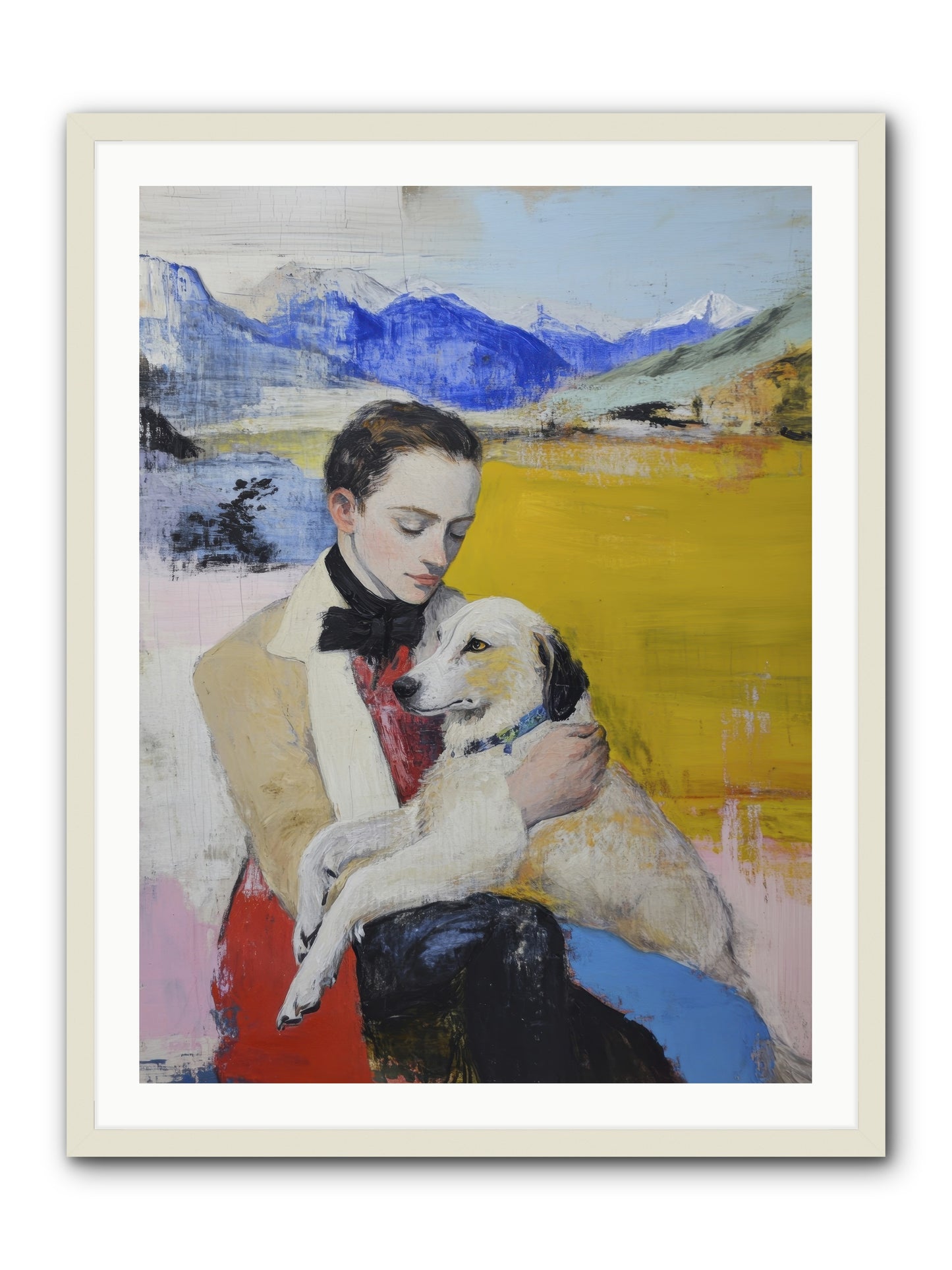 Everything Beautiful -- Framed Print - White 30x40