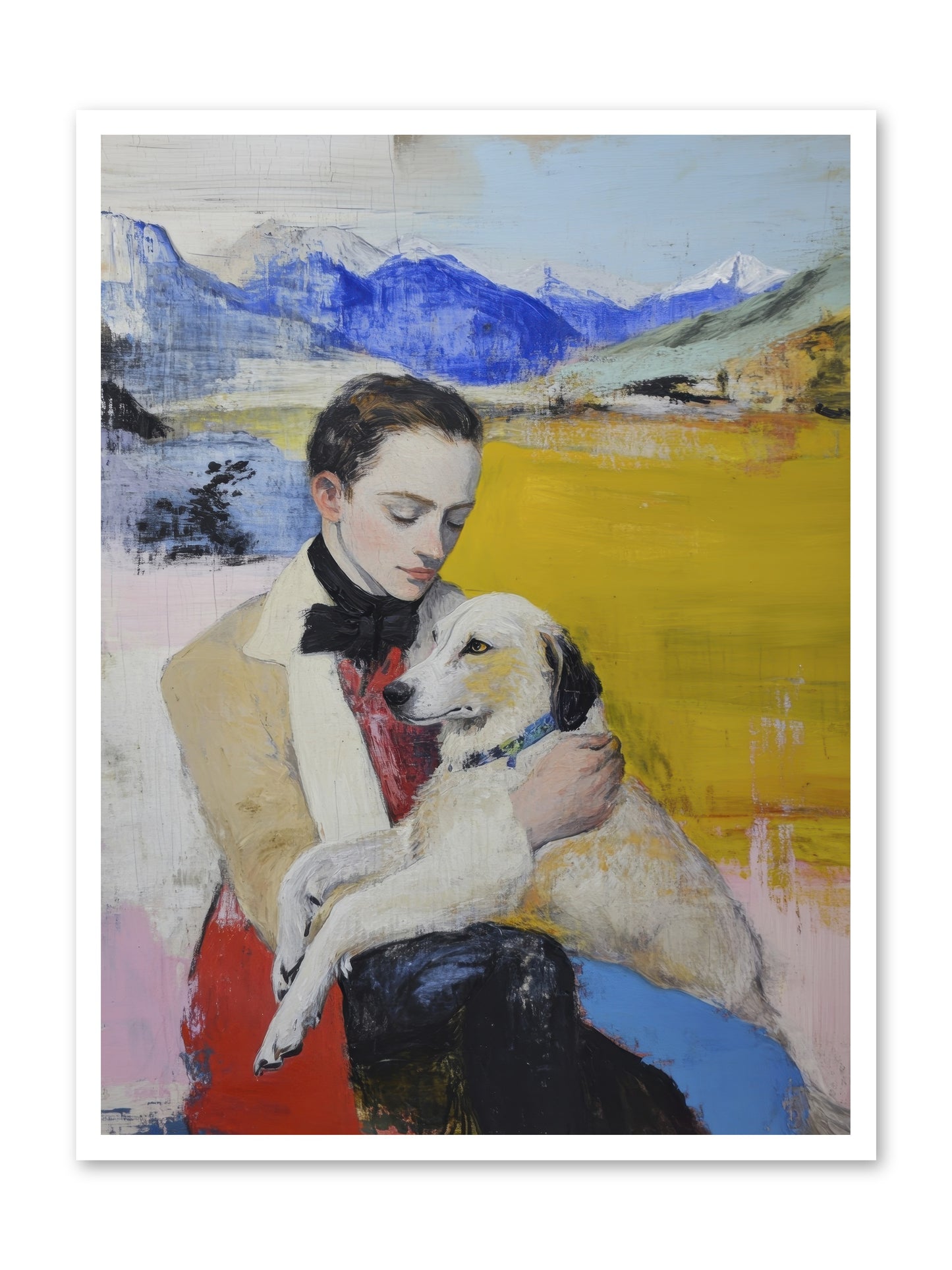 Everything Beautiful -- Loose Canvas Print 30x40