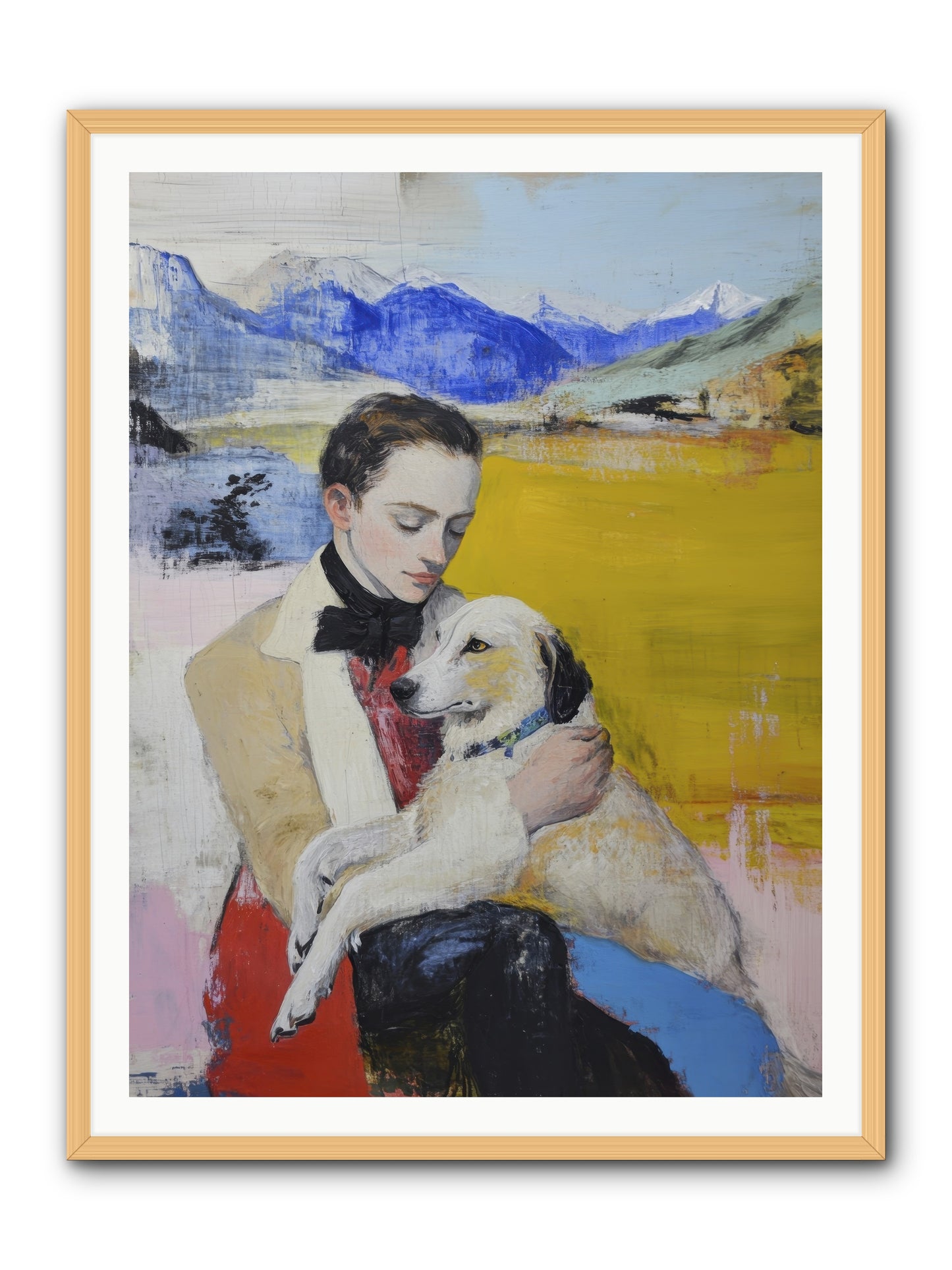 Everything Beautiful -- Framed Print - Natural 36x48