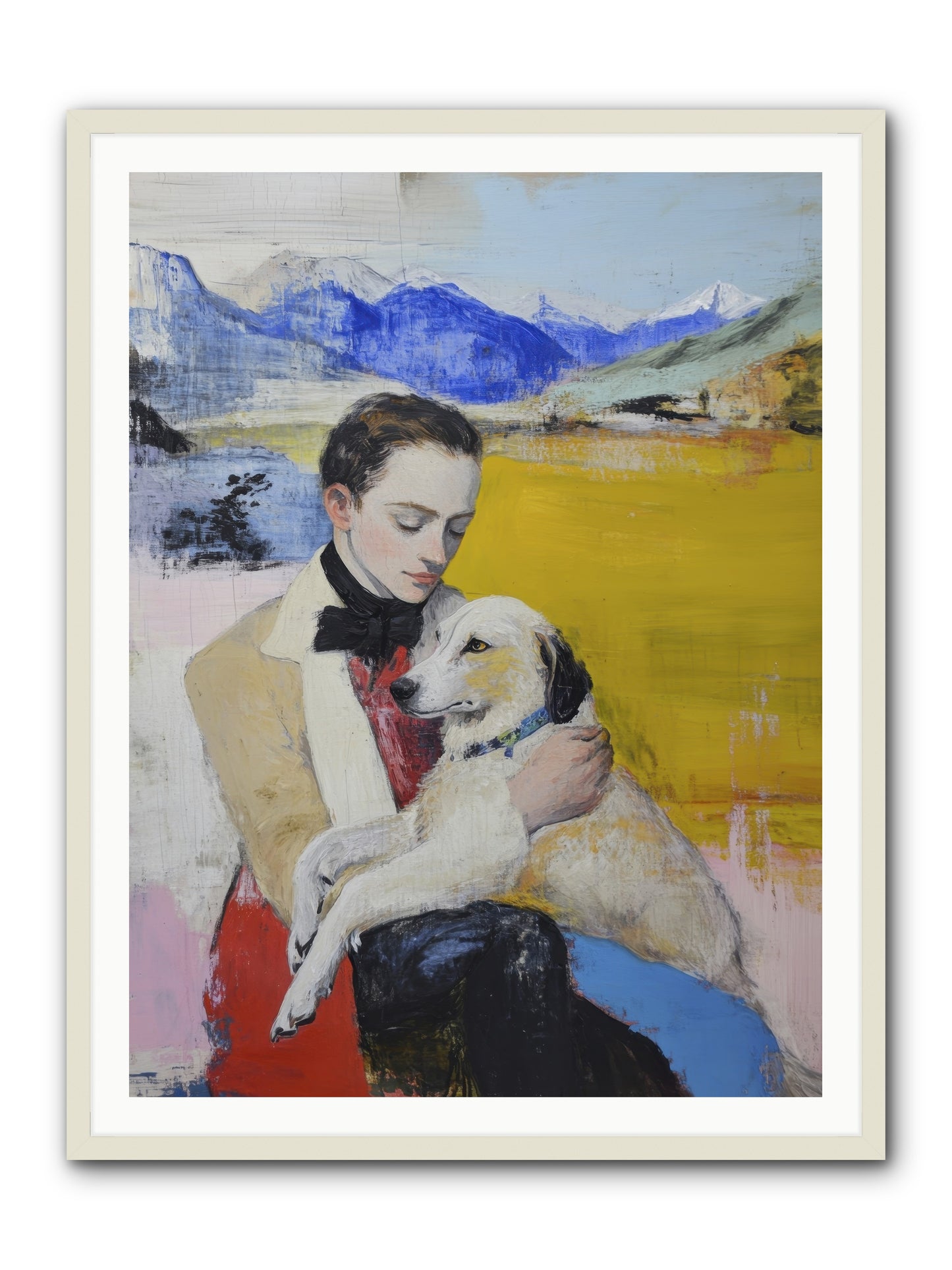 Everything Beautiful -- Framed Print - White 36x48