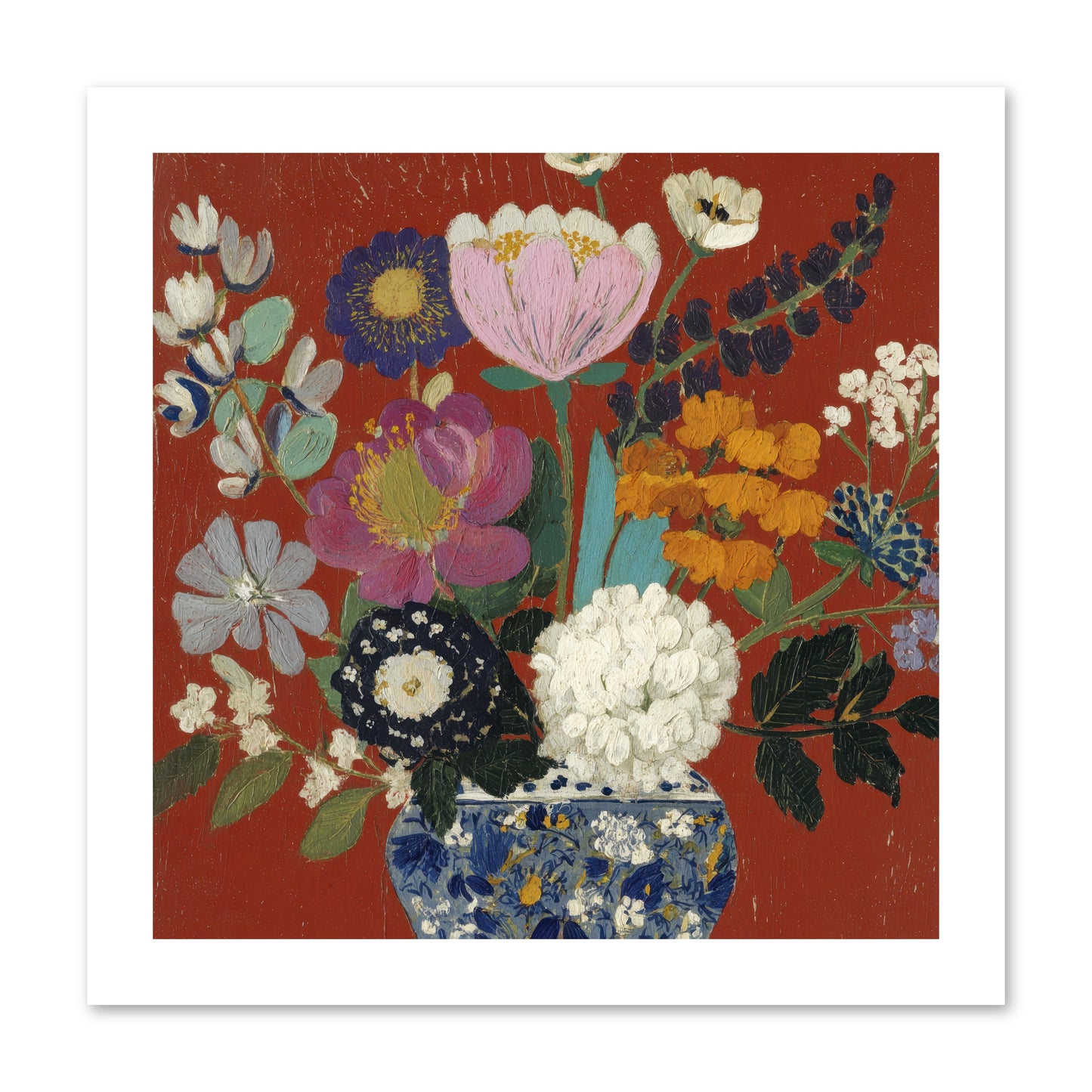 Everything in Bloom -- Paper Print 12x12
