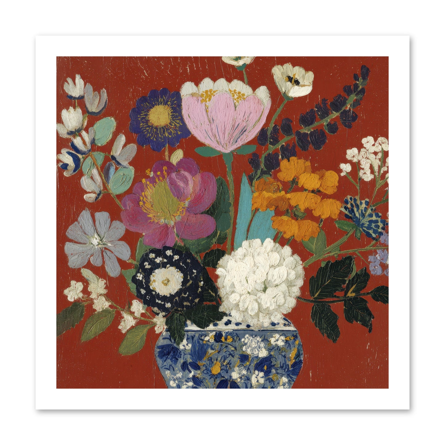 Everything in Bloom -- Paper Print 16x16