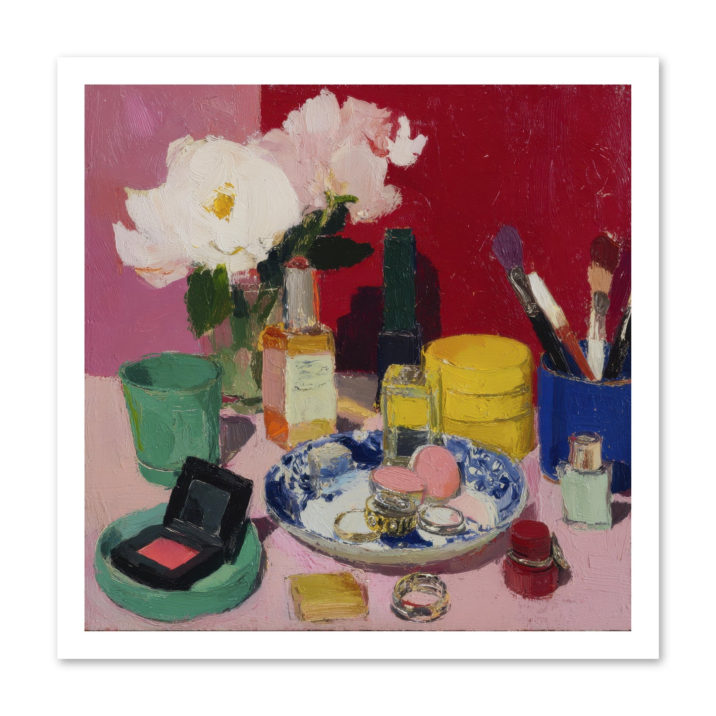 Everything in Place -- Loose Canvas Print 20x20