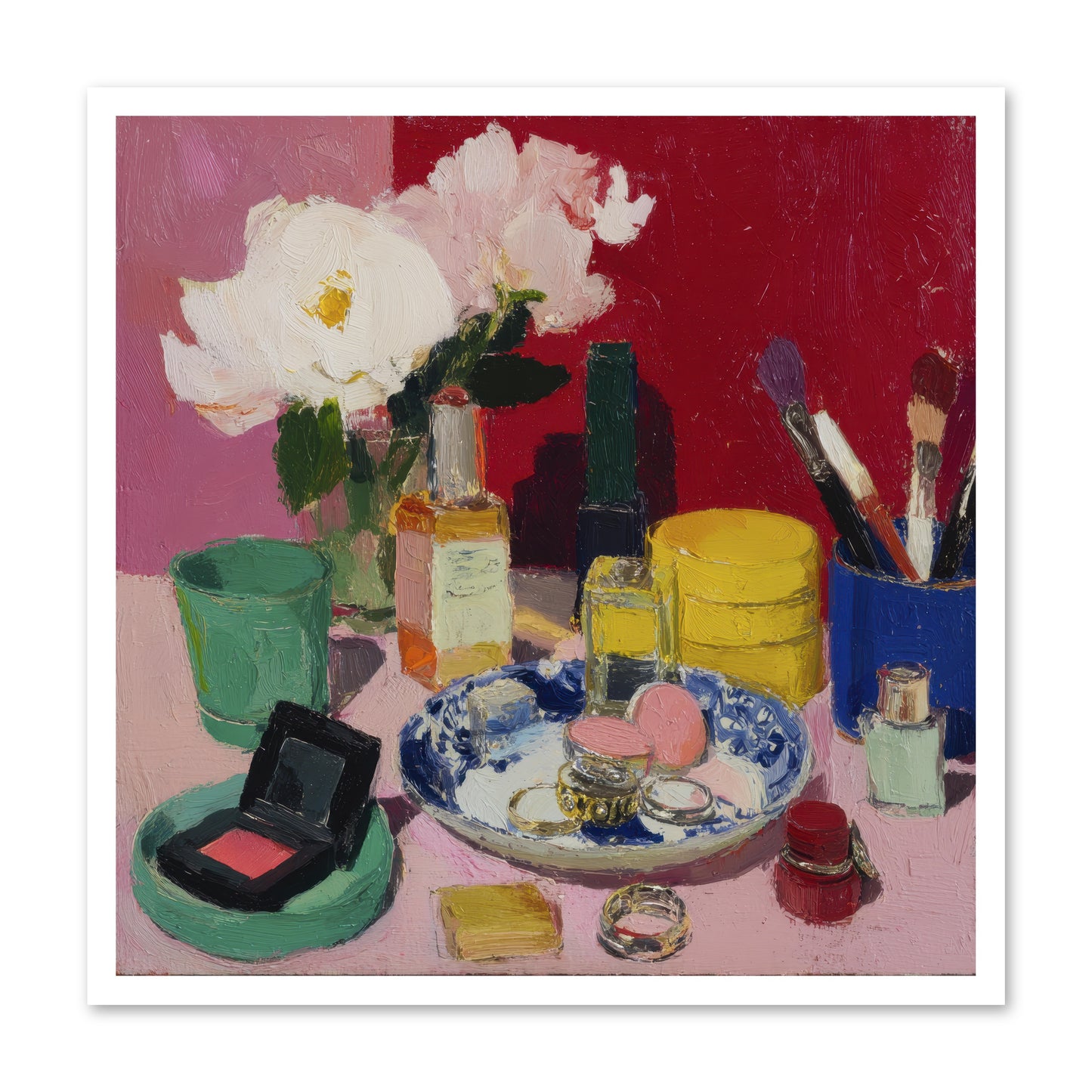 Everything in Place -- Loose Canvas Print 30x30