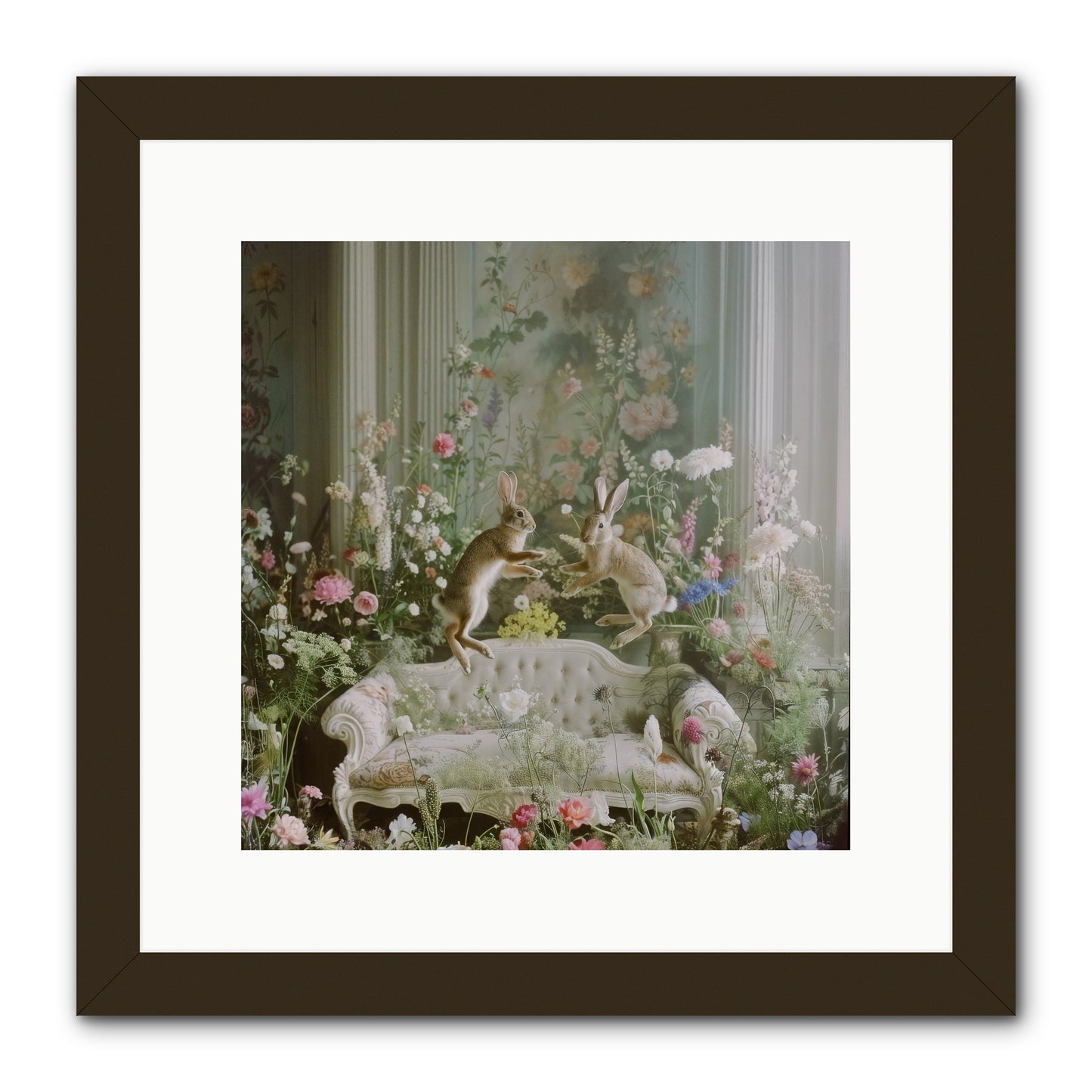 Exaltation -- Framed Print - Black 12x12