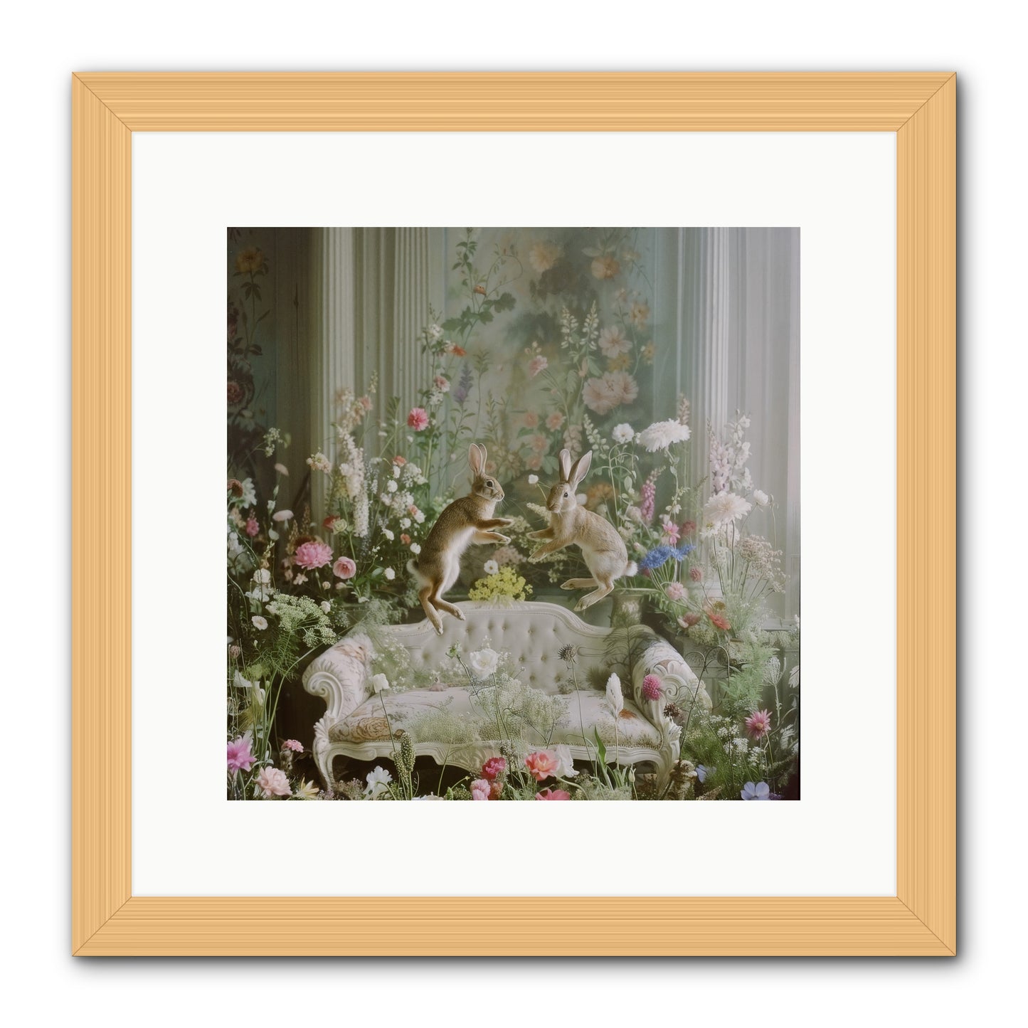 Exaltation -- Framed Print - Natural 12x12