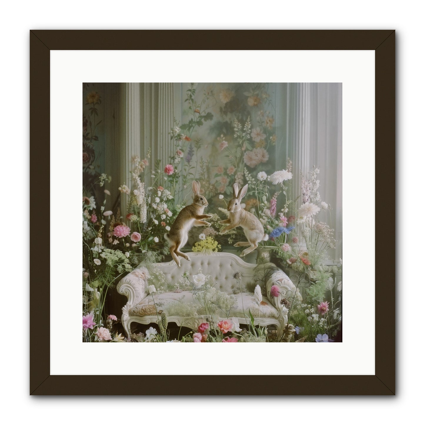 Exaltation -- Framed Print - Black 16x16
