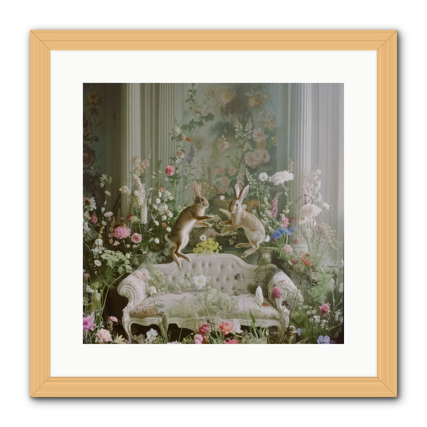 Exaltation -- Framed Print - Natural 16x16