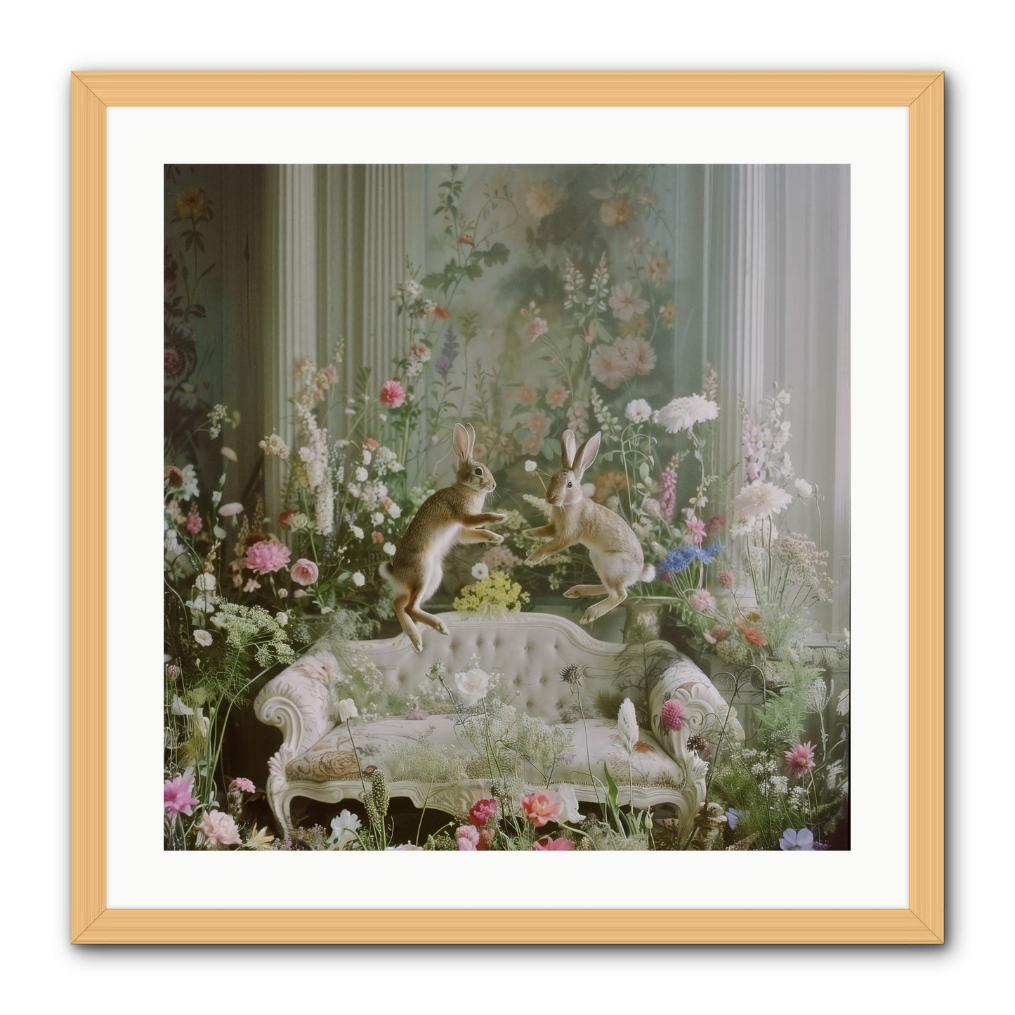 Exaltation -- Framed Print - Natural 24x24