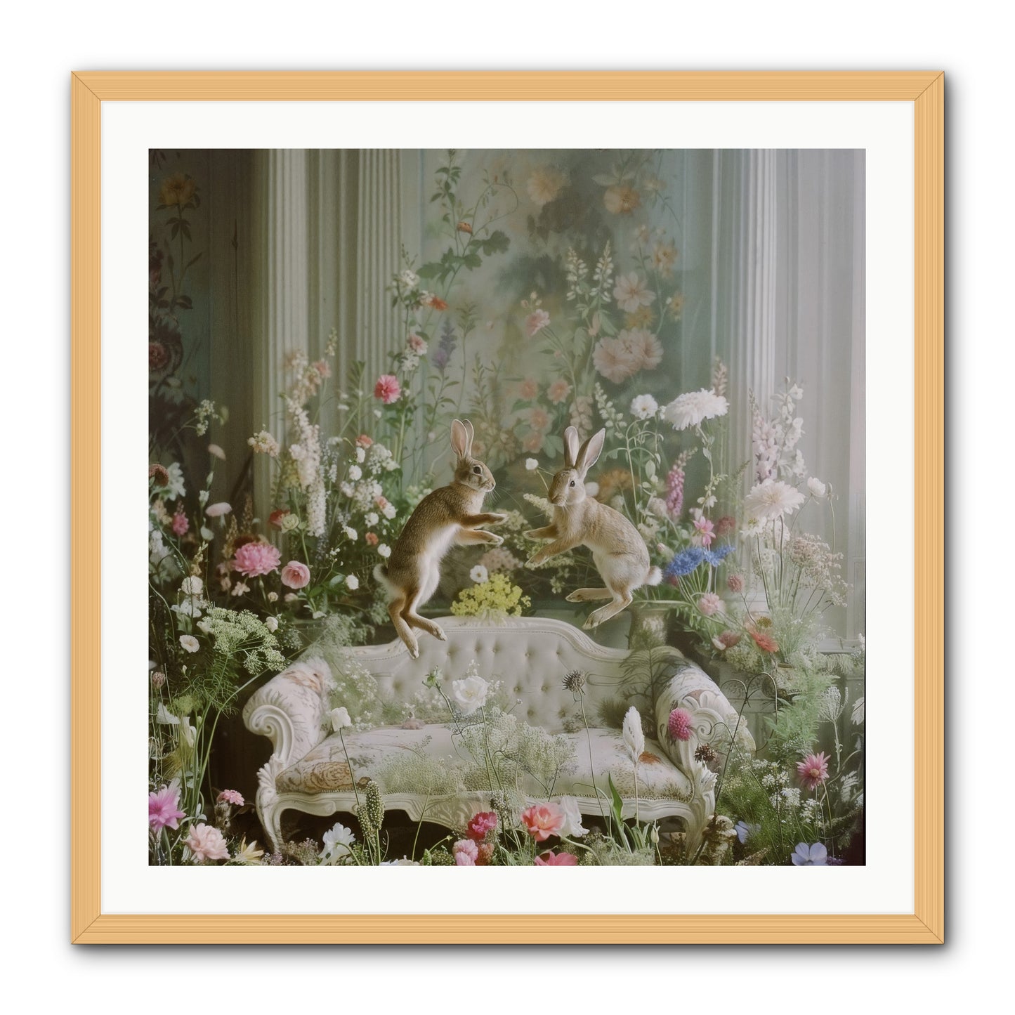 Exaltation -- Framed Print - Natural 30x30