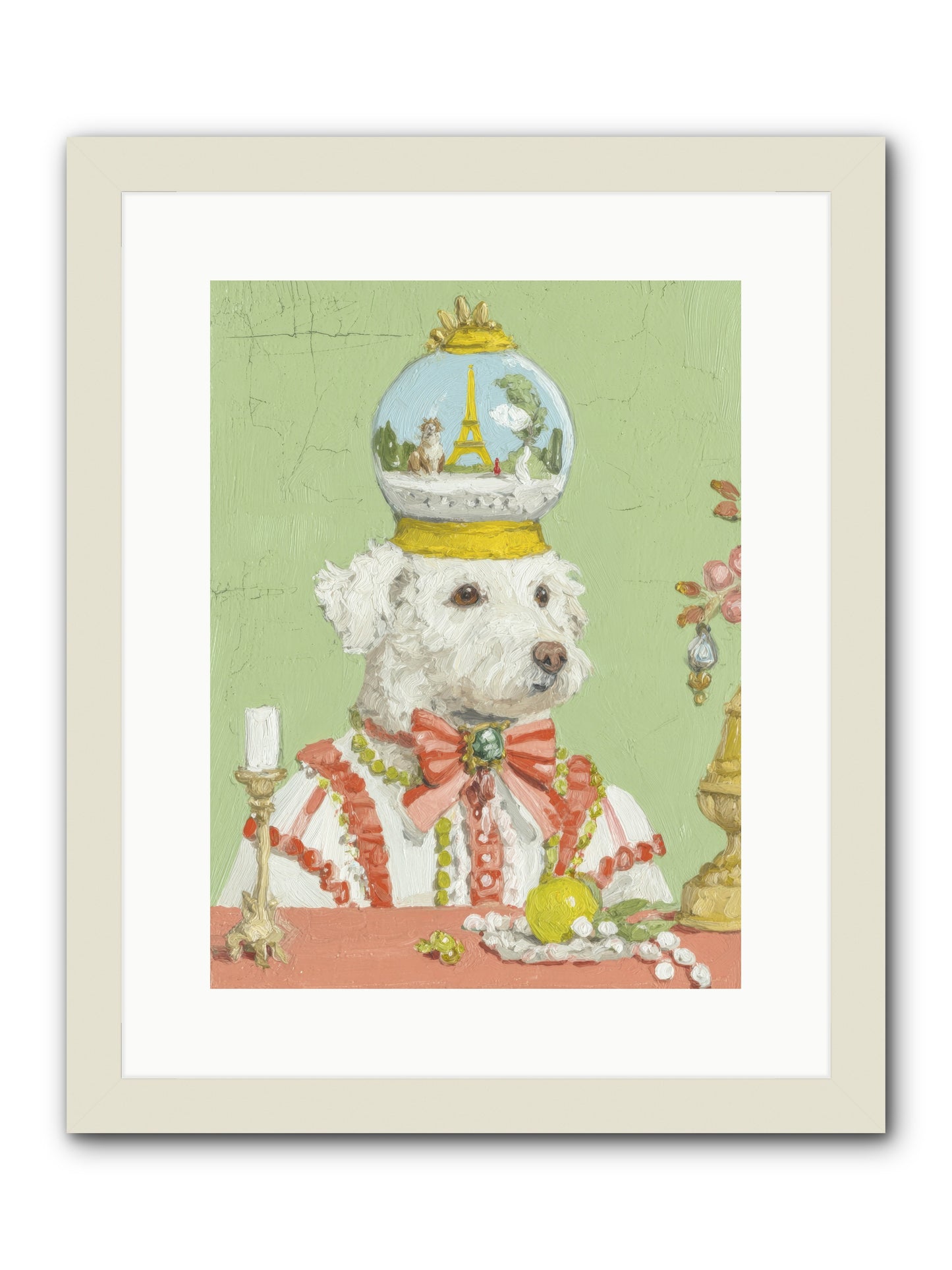 Exquisite Wandering -- Framed Print - White 12x16