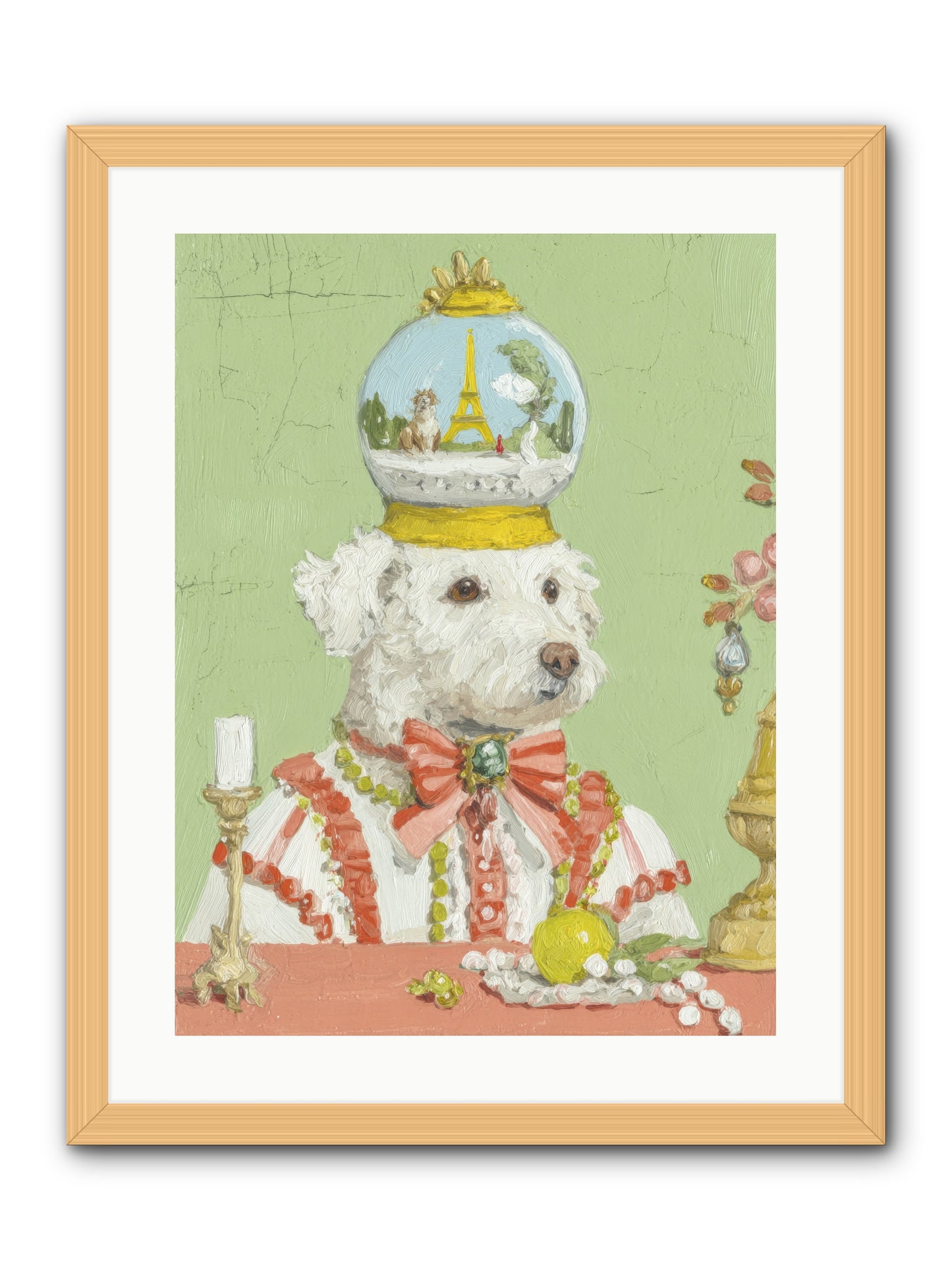 Exquisite Wandering -- Framed Print - Natural 18x24