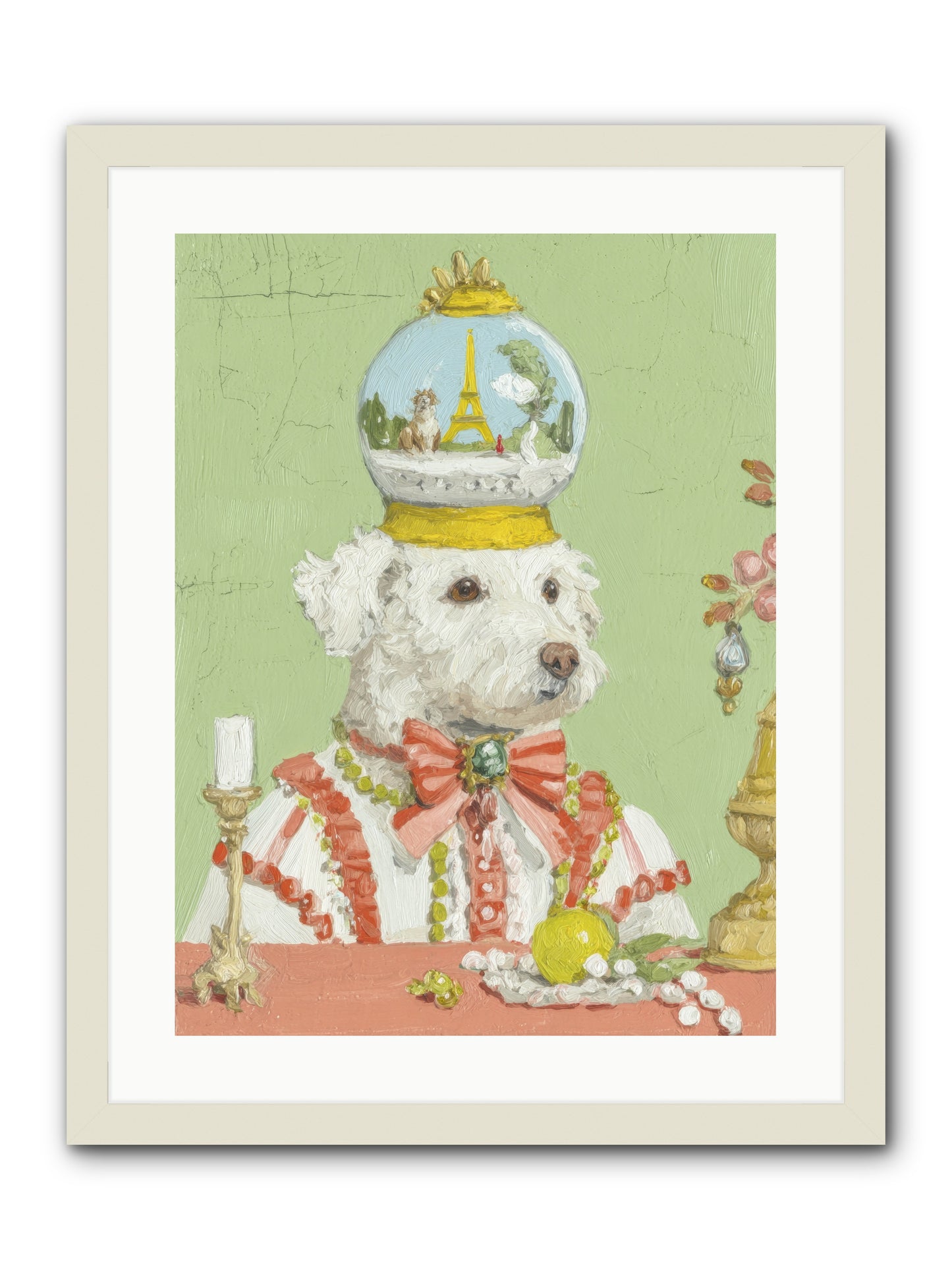 Exquisite Wandering -- Framed Print - White 18x24