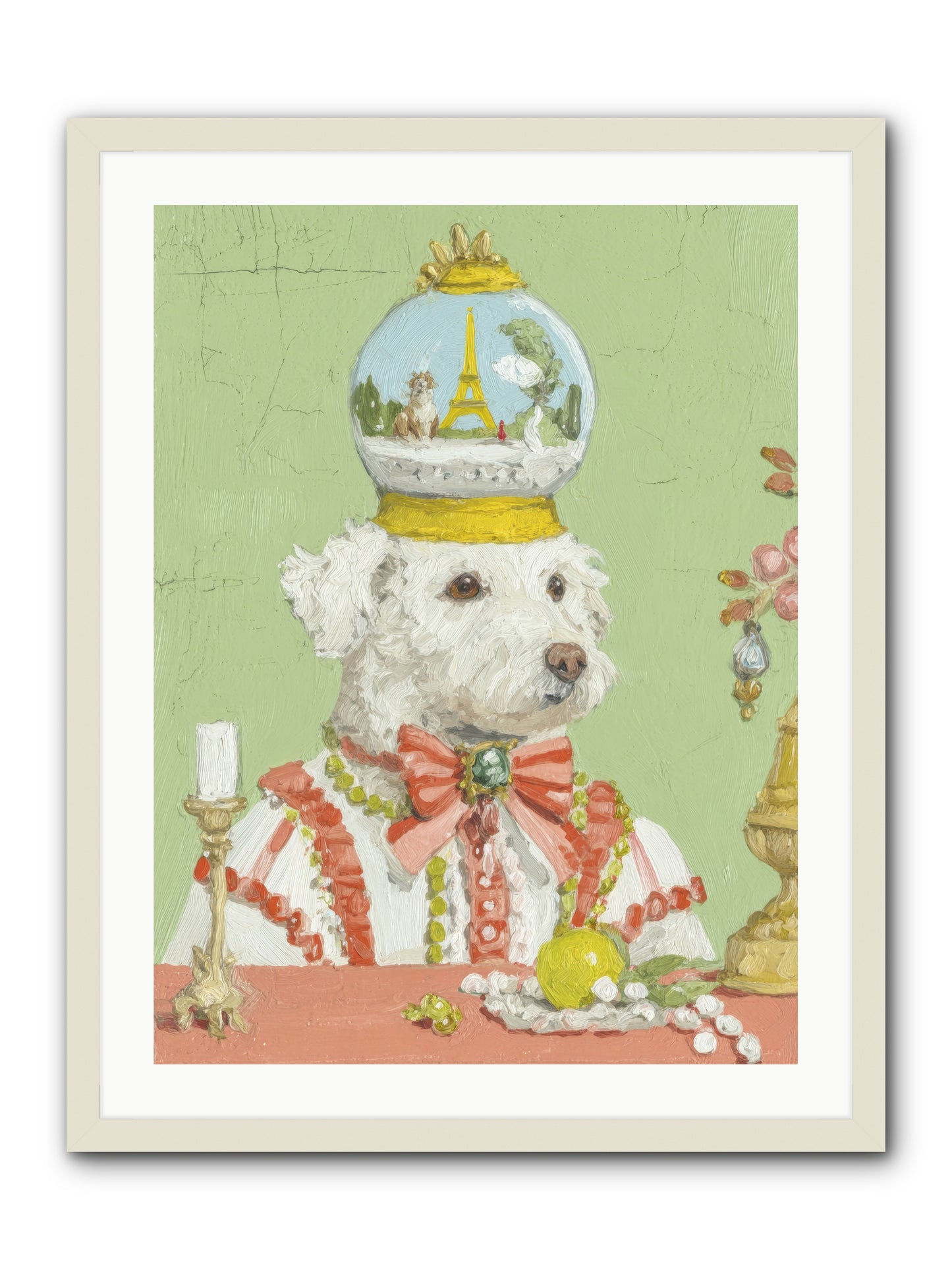 Exquisite Wandering -- Framed Print - White 24x32