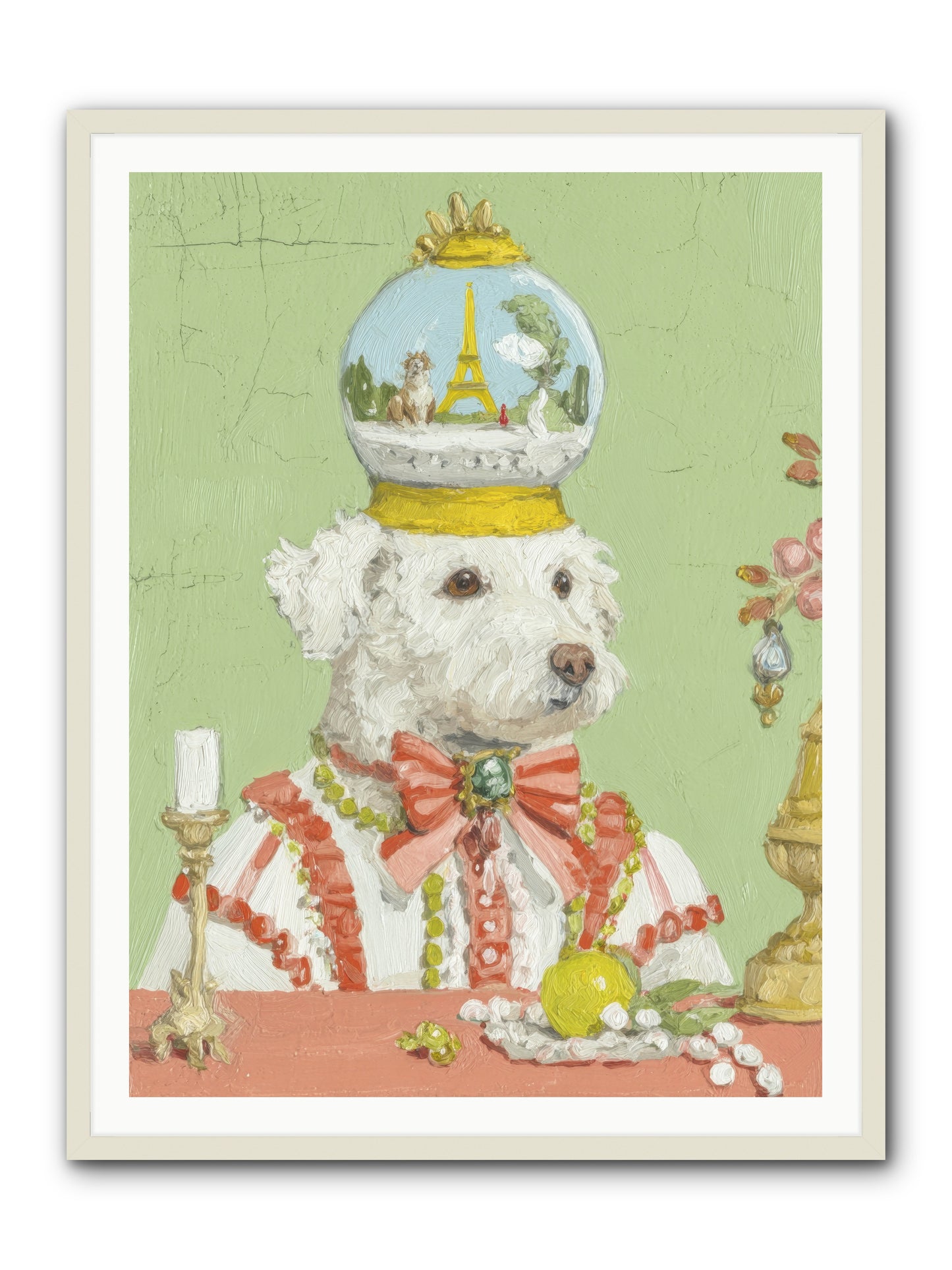 Exquisite Wandering -- Framed Print - White 36x48