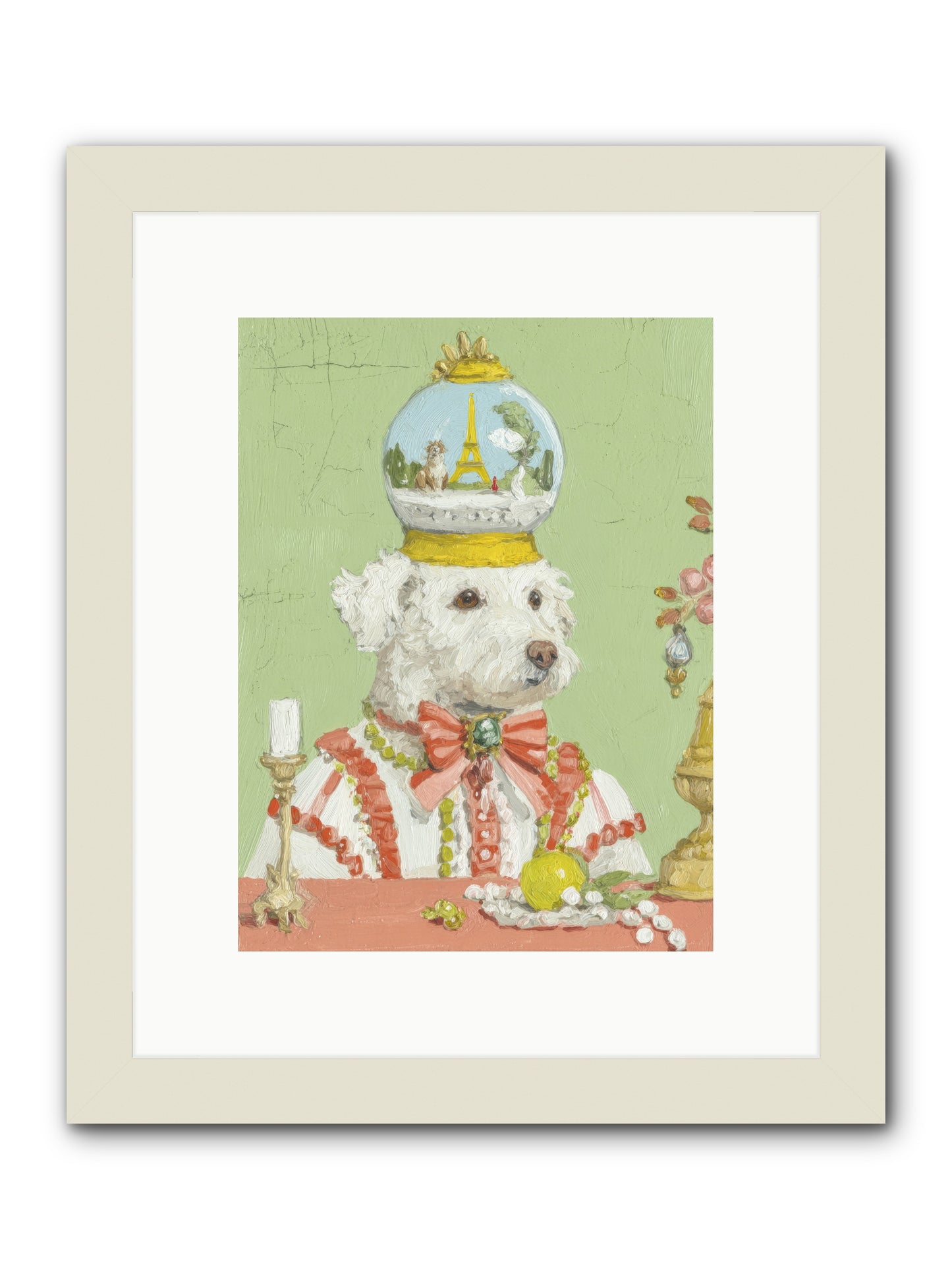 Exquisite Wandering -- Framed Print - White 9x12