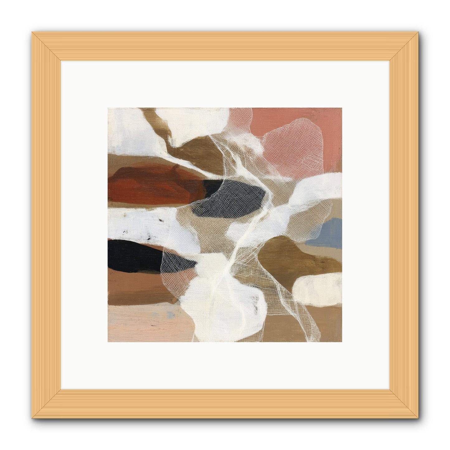 Fable -- Framed Print - Natural 10x10