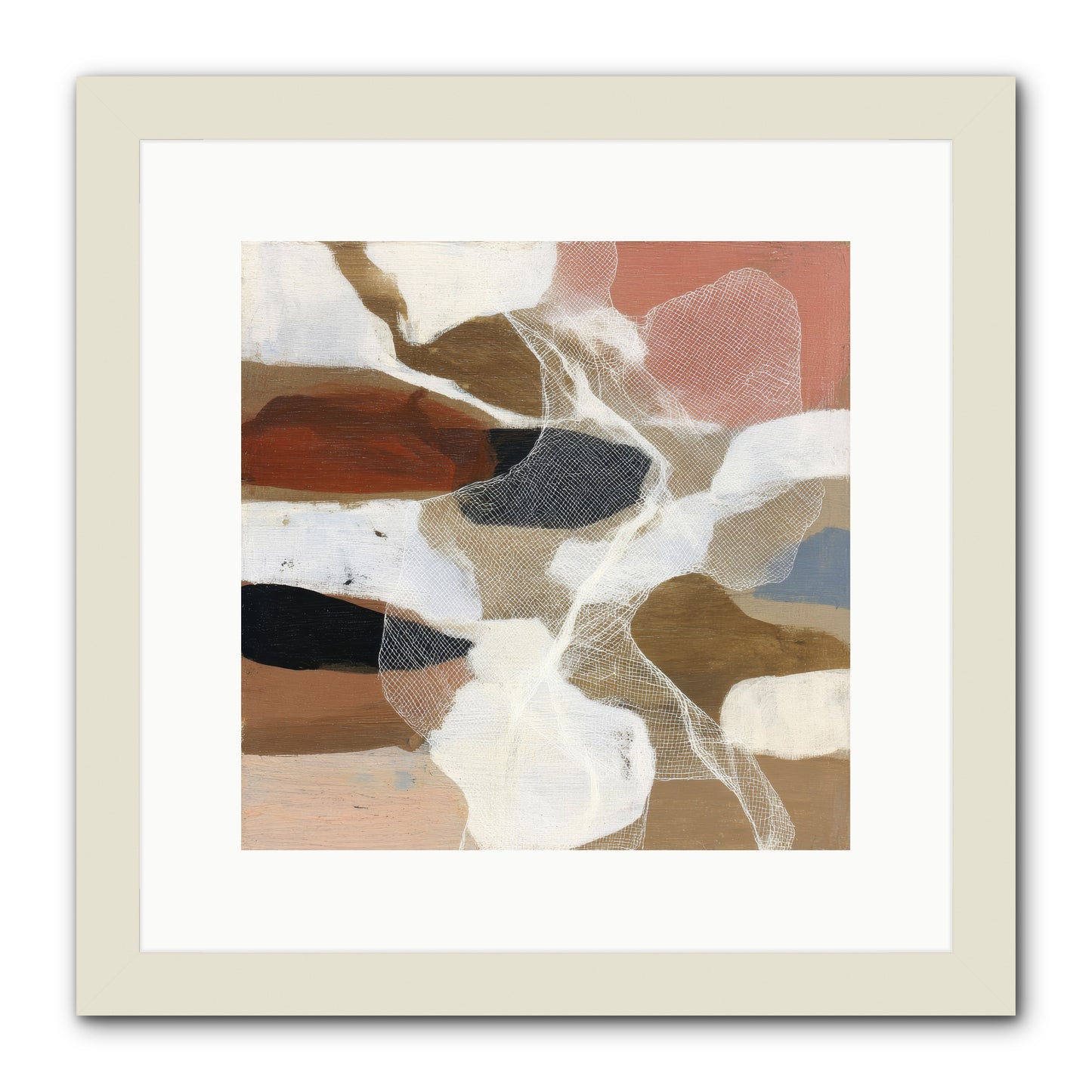 Fable -- Framed Print - White 12x12