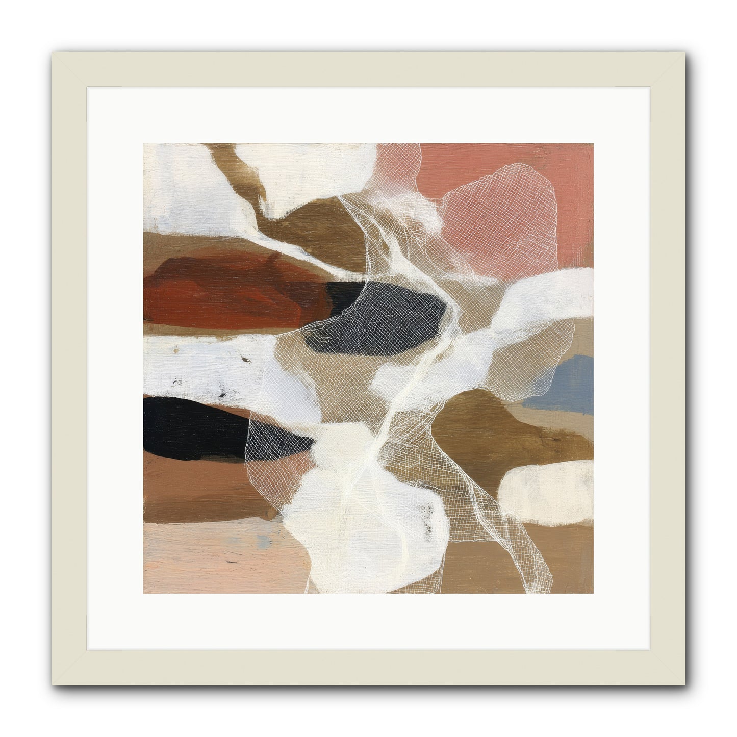 Fable -- Framed Print - White 16x16