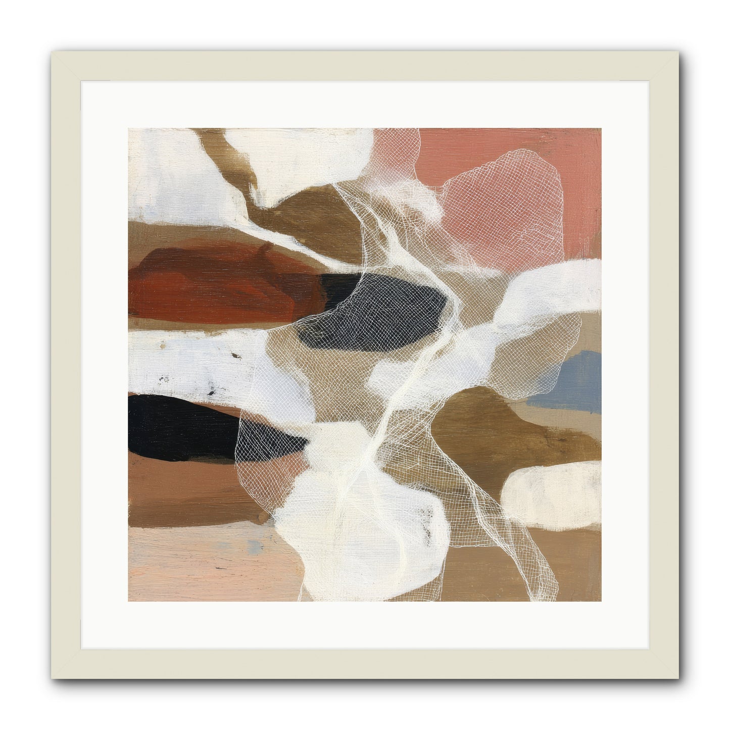 Fable -- Framed Print - White 20x20
